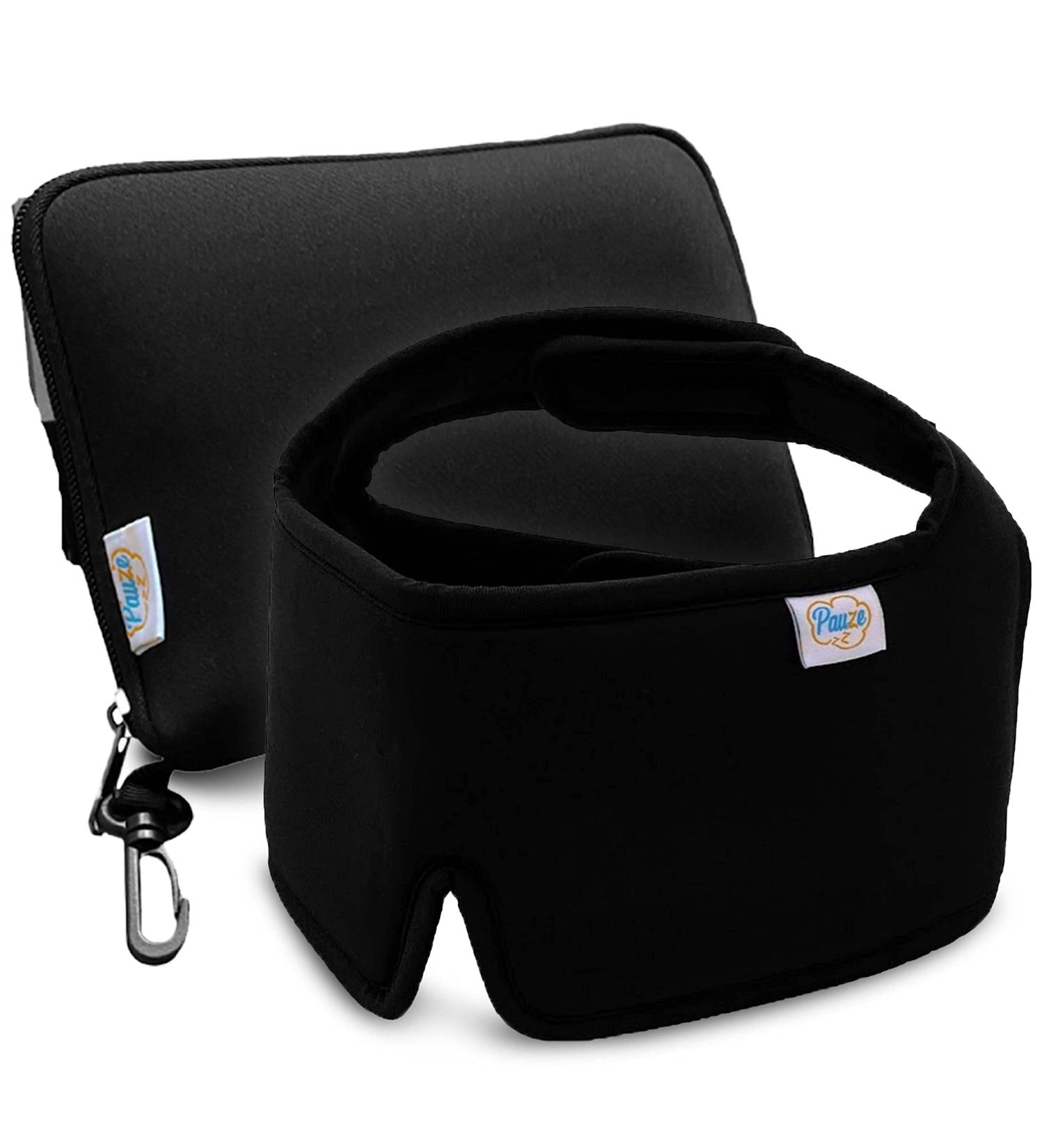 Pauze Sleep Eye Mask - Memory Foam for Hair-Friendly Blackout Light Blocking - Buy Online on GoSupps.com