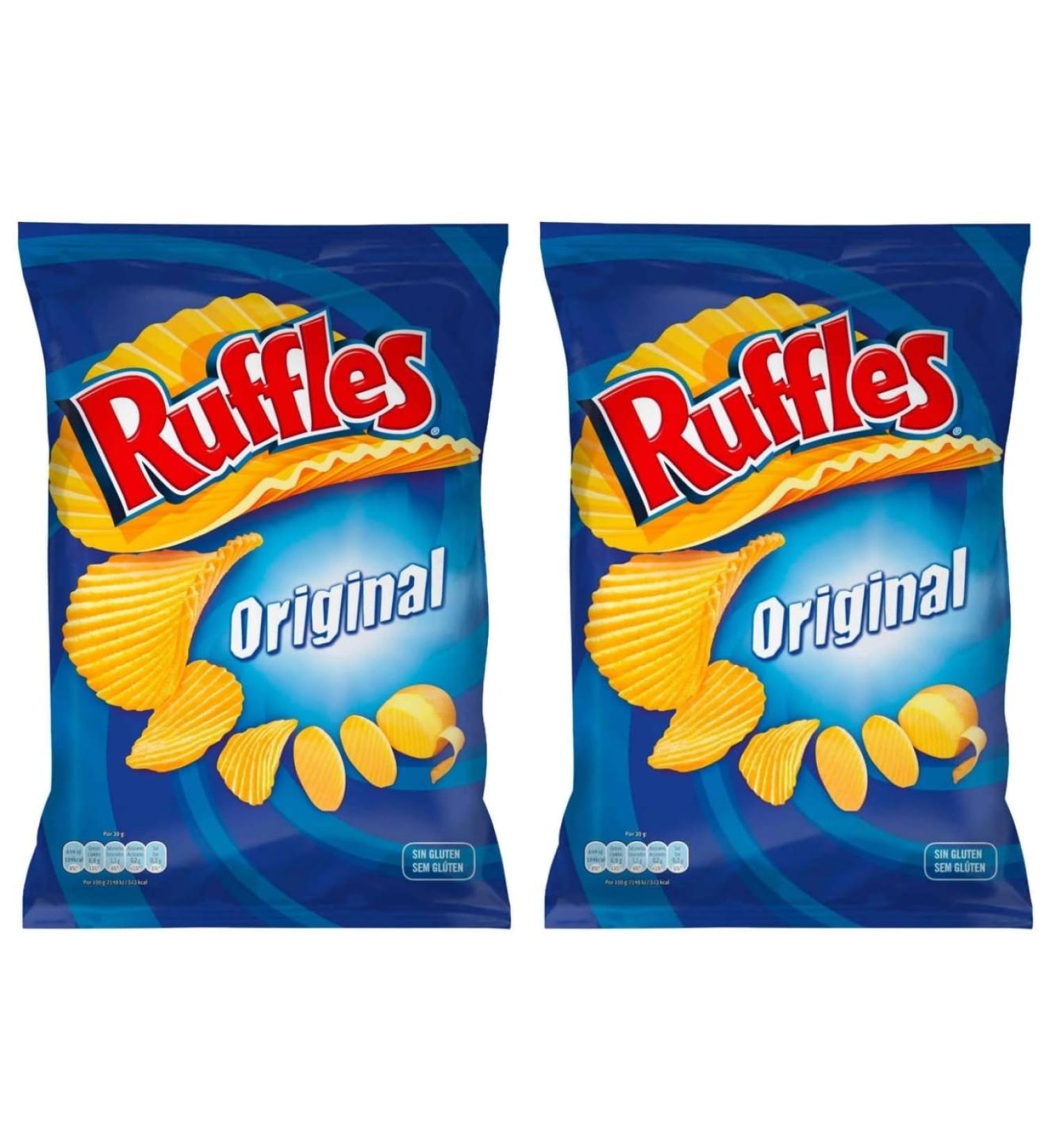 Ruffles Crisps Original - 160g - Pack of 2 (320g)