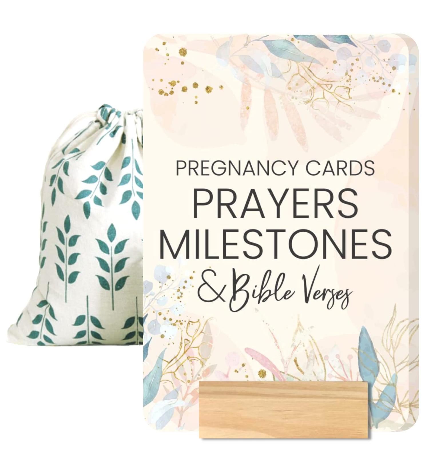 Pregnancy Prayer Cards- Mom to Be Gift  Pregnancy Must Haves  Pregnancy Gifts for First Time Moms  Pregnancy Announcements Expecting Parents To Be Unique Gifts  Pregnancy Gifts Congrats by Lumont - Buy Online on GoSupps.com
