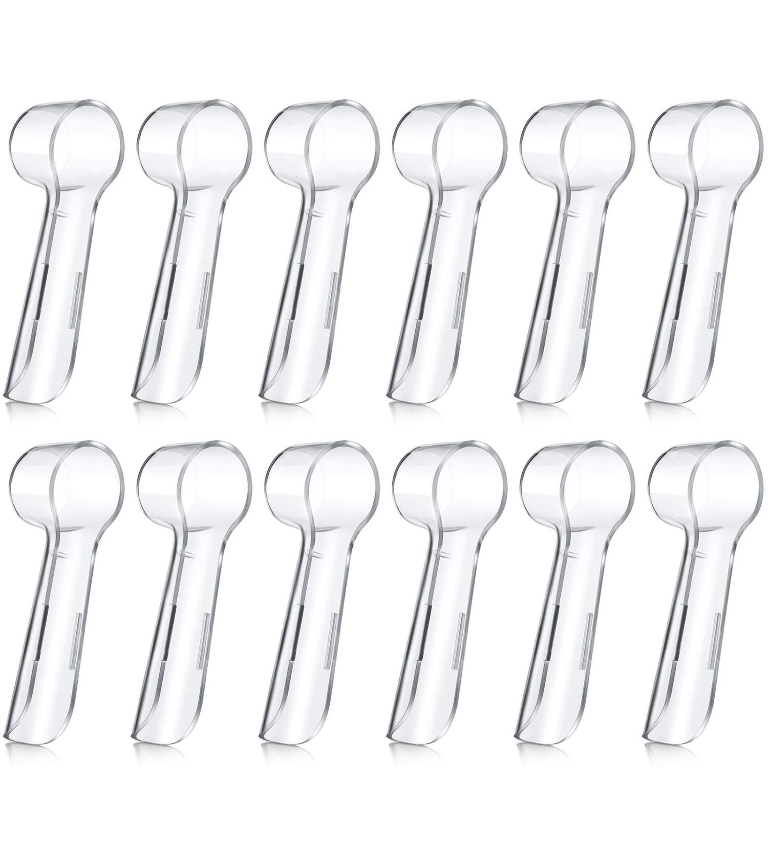 Electric Toothbrush Head Protection Covers - 12 Pack for Travel, Camping, and Home Use - Buy Online on GoSupps.com