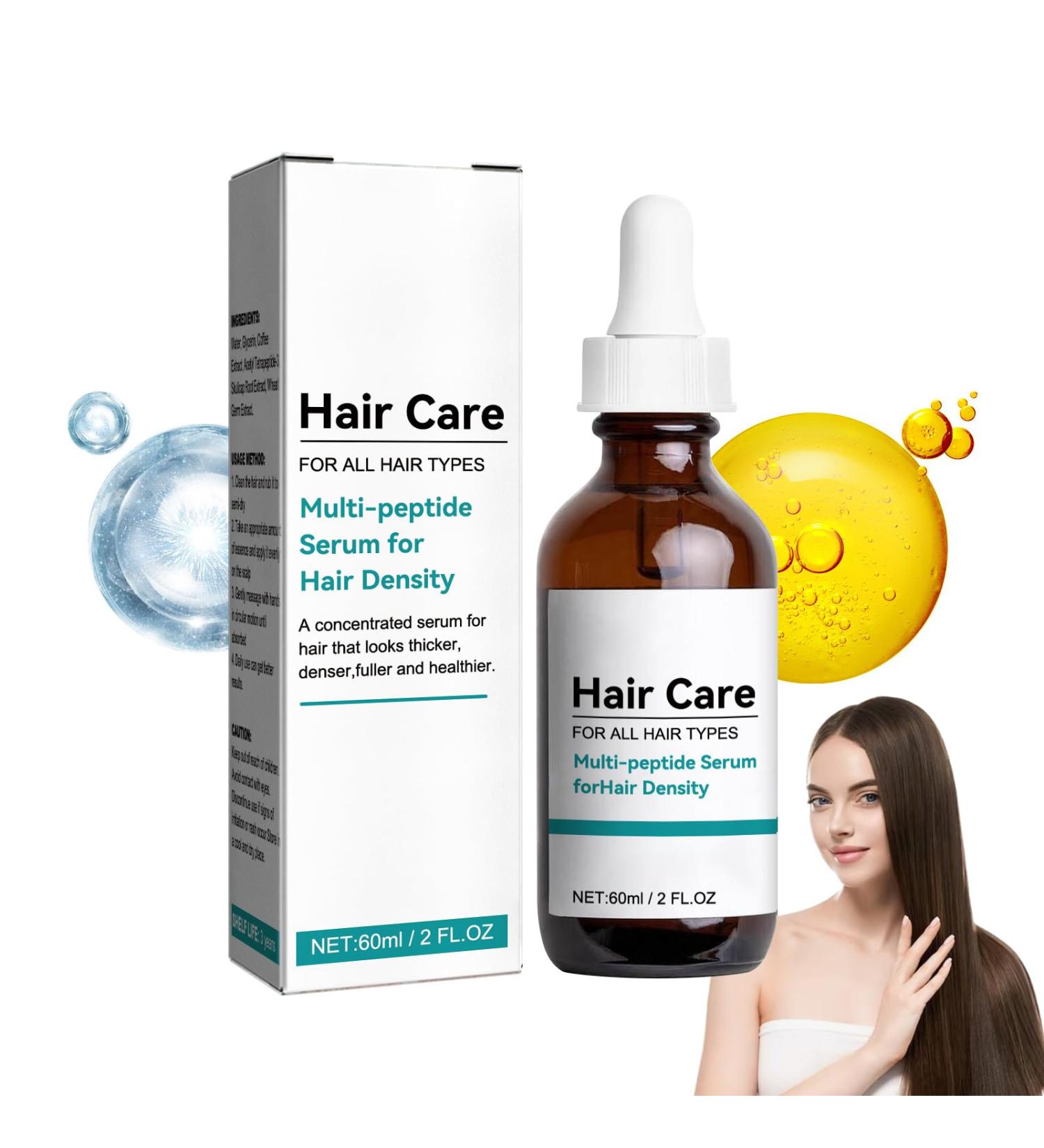 Hair Growth Serum Serum For Hair Density Hair Growth Oil Serum Anti Hair Loss Essence Hair Loss &Hair Thinning Treatment Hair Oil For Thinning Balding Fuller And Faster Growing Hair 60ml - Buy Online on GoSupps.com