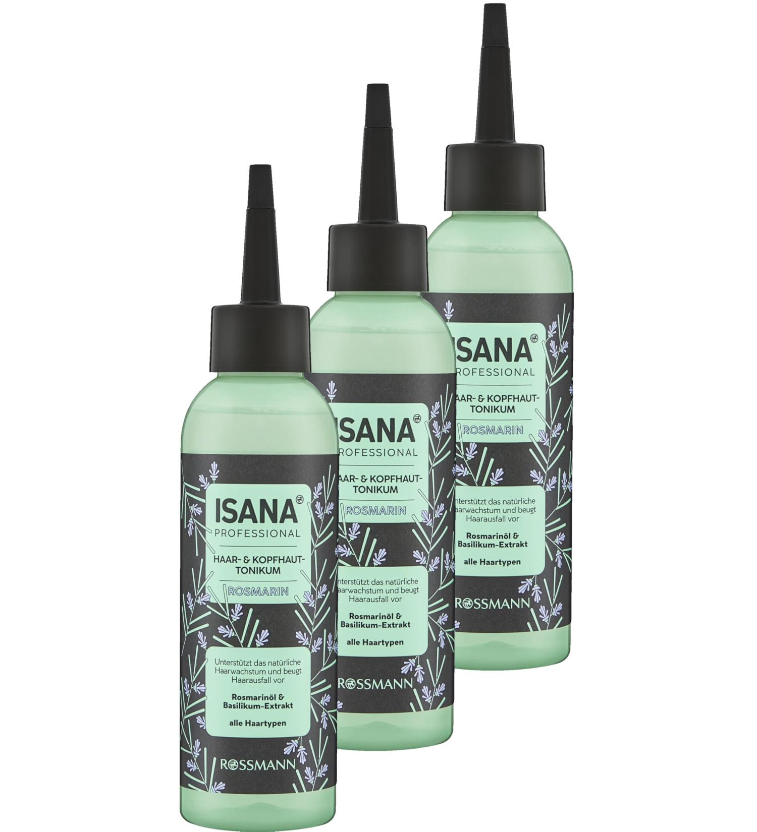 Tonique au romarin pour cheveux et cuir chevelu 450 ml (3 x 150 ml) Favorise la croissance naturelle des cheveux pr vient la chute des cheveux Pour tous les types de cheveux 450 ml (Lot de 1)