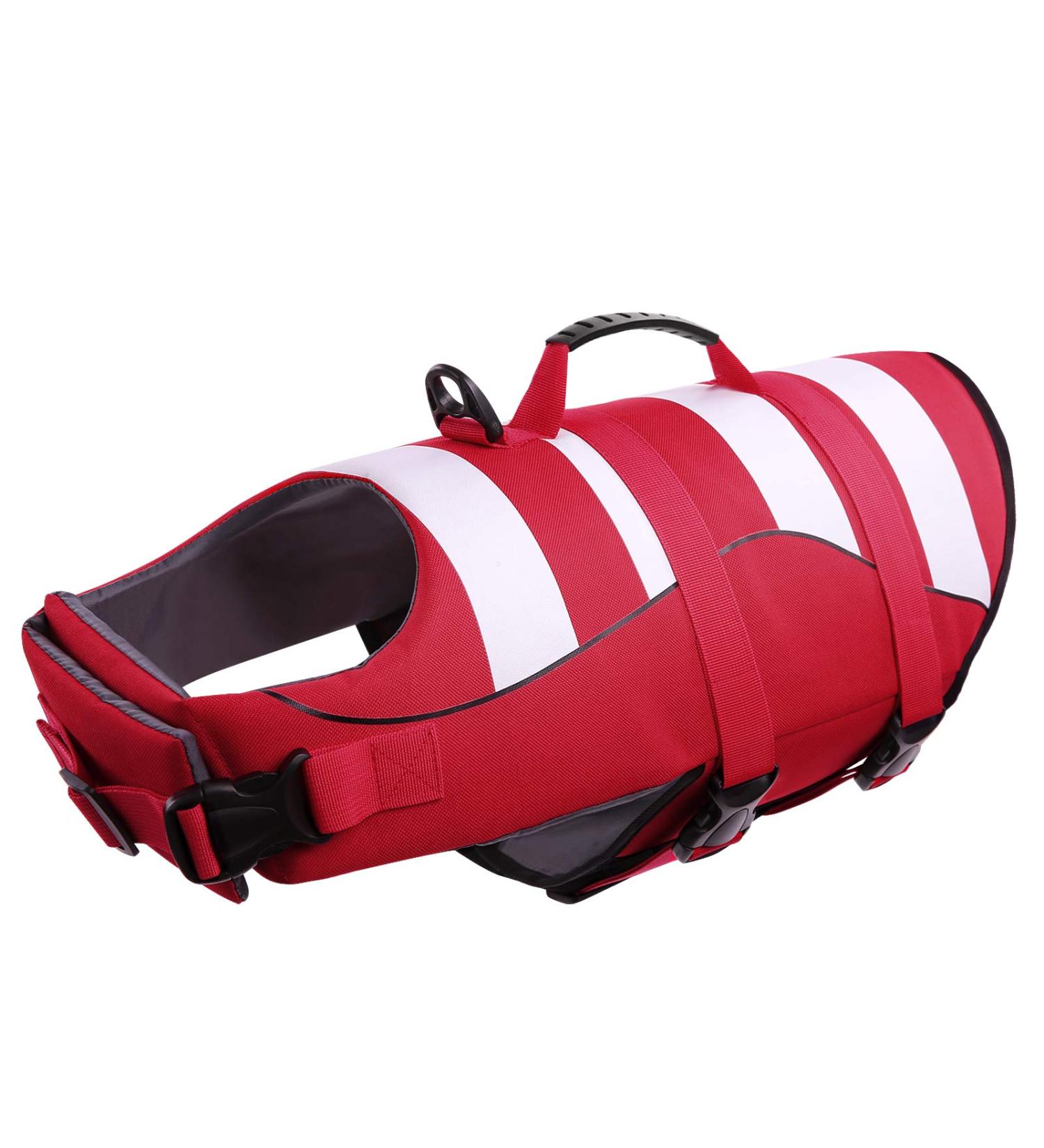 Cit toile Adjustable Dog Life Jacket | Best Buoyancy for Small Medium & Large Dogs | Ideal for Swimming & Safety - Buy Online on GoSupps.com