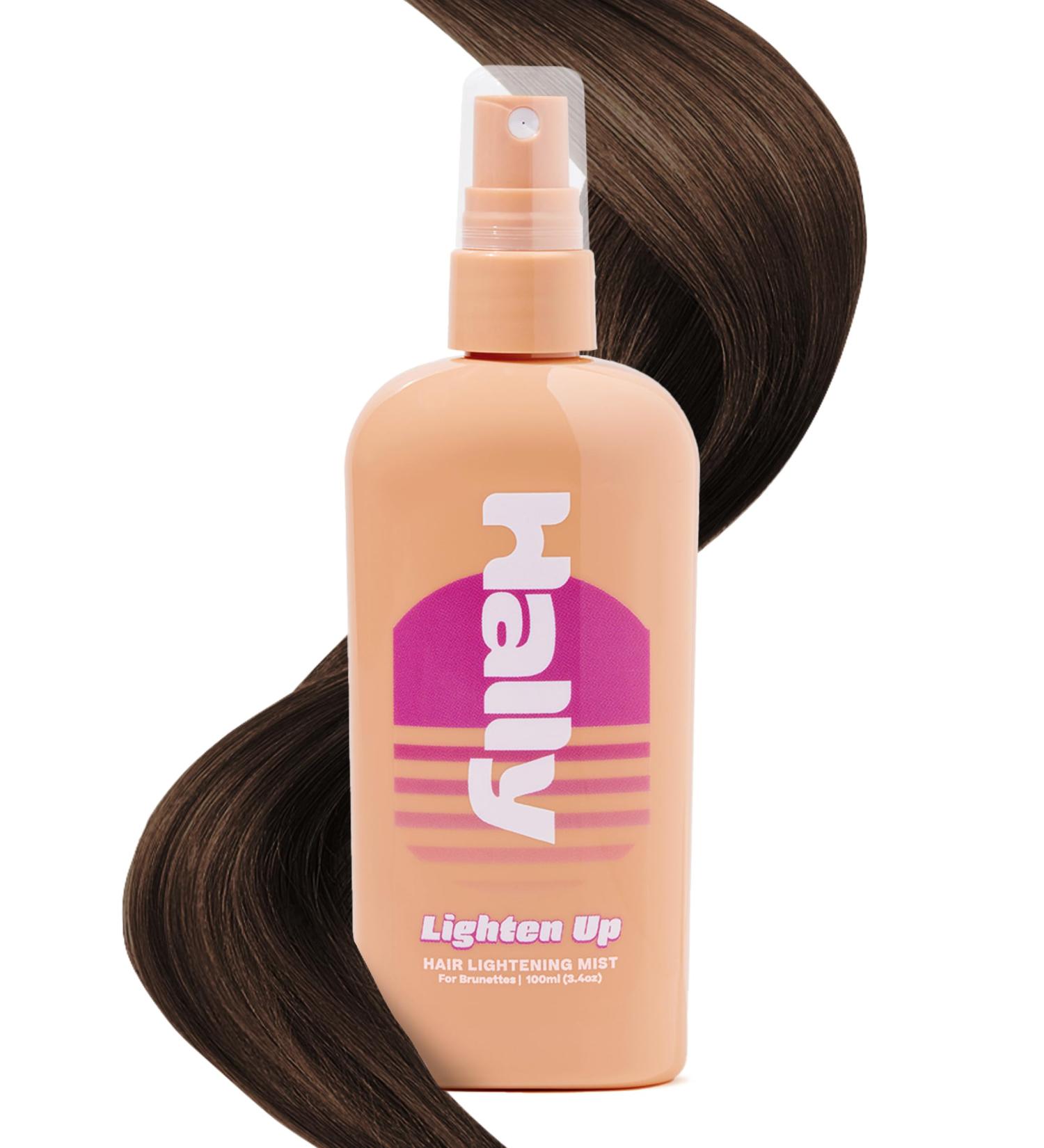 Hally Hair Lightener Spray for Brunettes - Gentle Sun-Effective Brightening Spray - Lighten Hair Up to 2-3 Shades for Healthy Vibrant Look - Buy Online on GoSupps.com