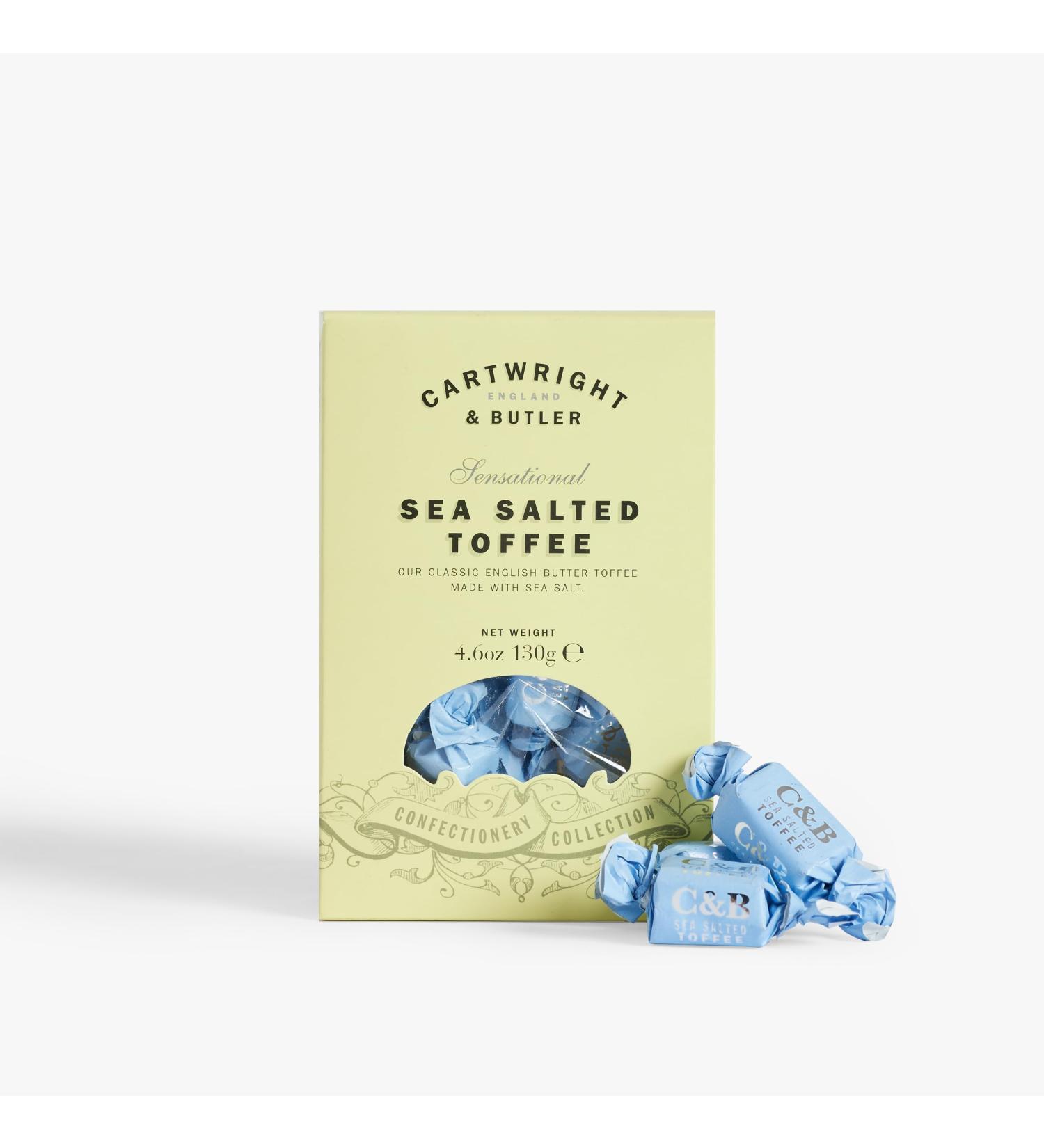 Cartwright & Butler | Sea Salted Toffees Carton - Buy Online on GoSupps.com