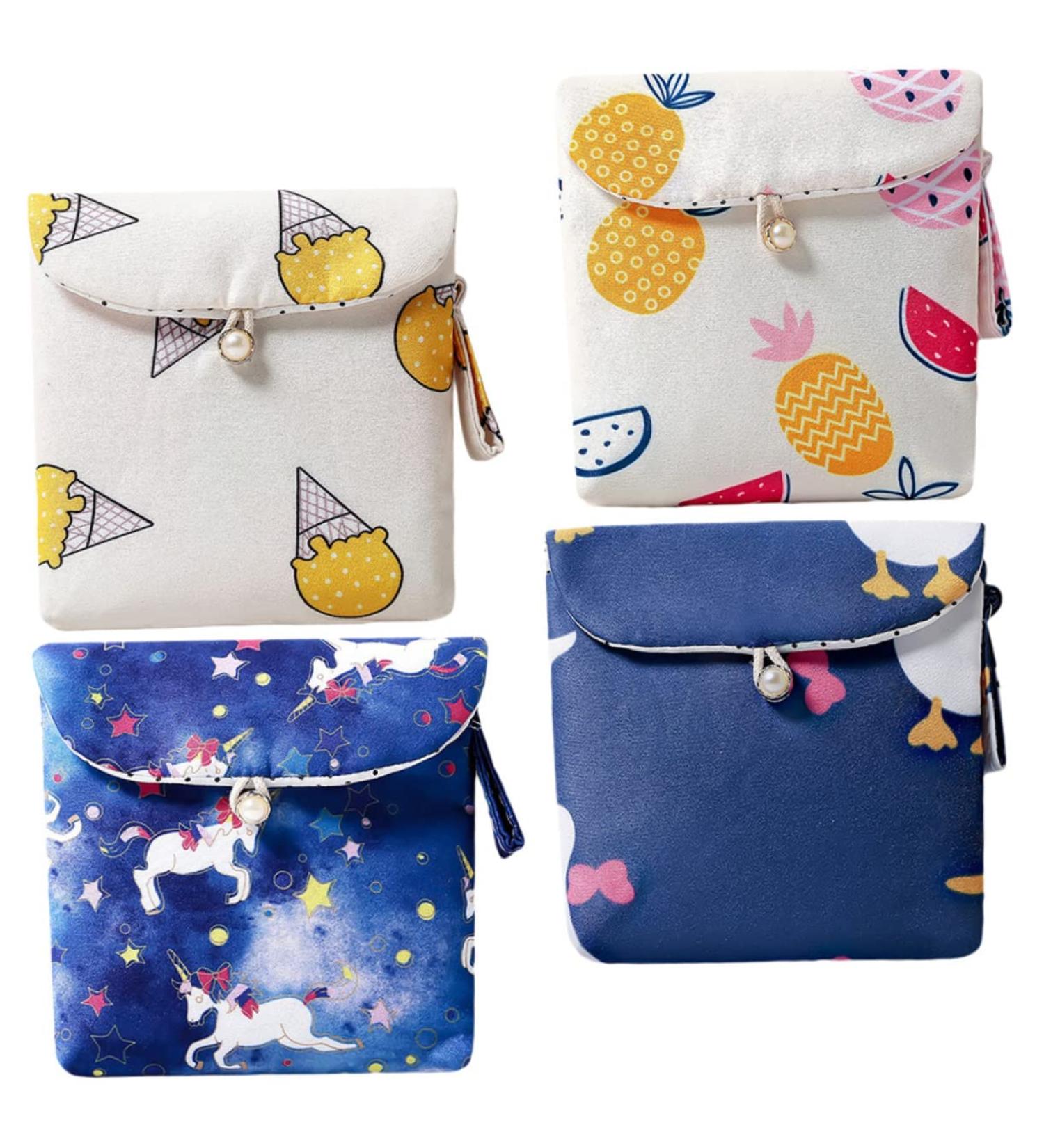 Plafope Set of 4 Women's Towel Storage Bags | Perfect for Organizing Brick Bags Bandage Storage & Small Items - International Shipping Available - Buy Online on GoSupps.com