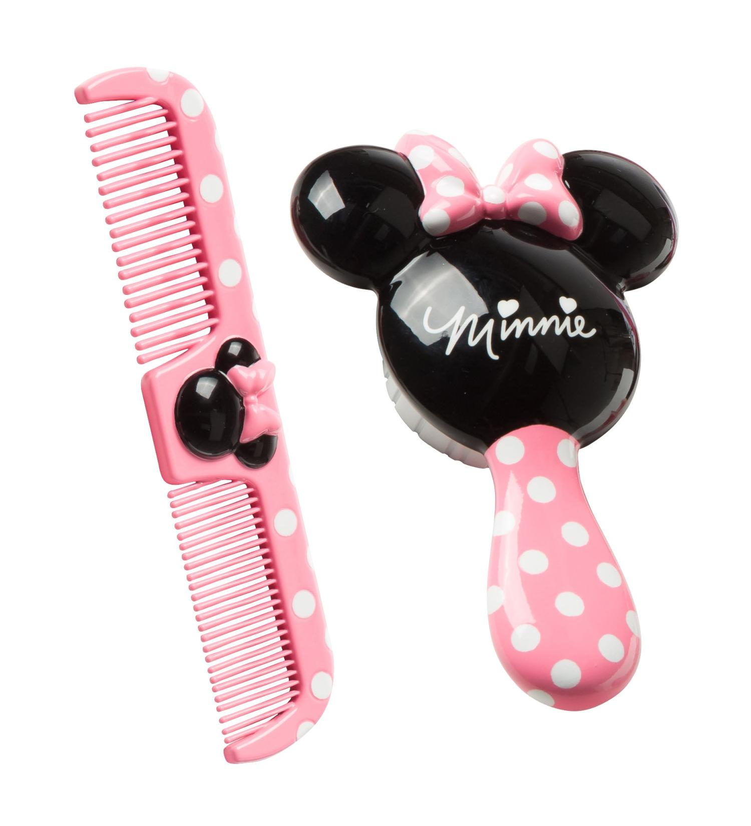 Disney Baby Minnie Hair Brush and Wide Tooth Comb Set - Gentle Styling for Little Ones - Buy Online on GoSupps.com