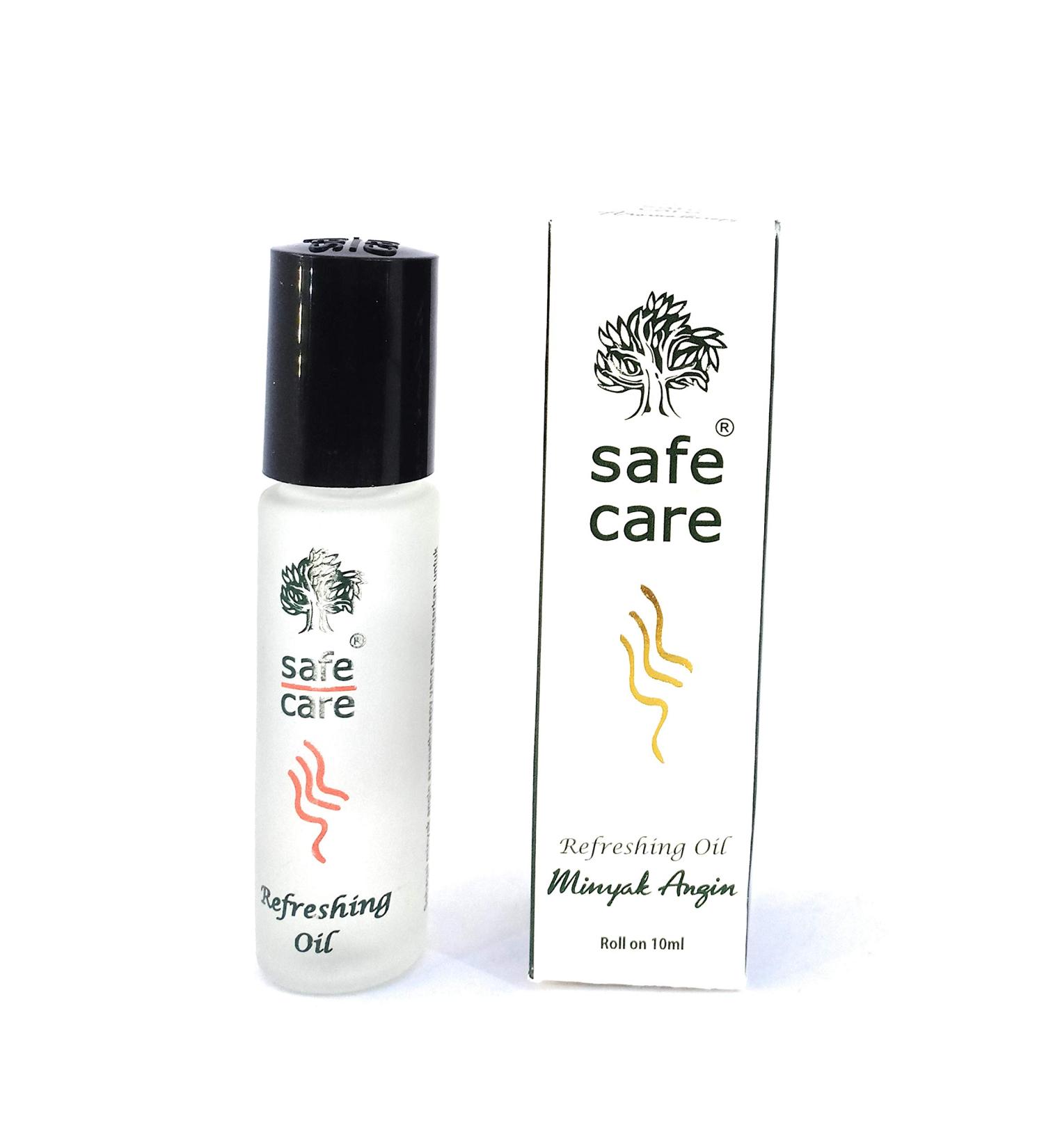 Buy Safe Care Roll on Refreshing Oil Aromatherapy 10Ml - Pack of 6 | International Shipping Available - Buy Online on GoSupps.com