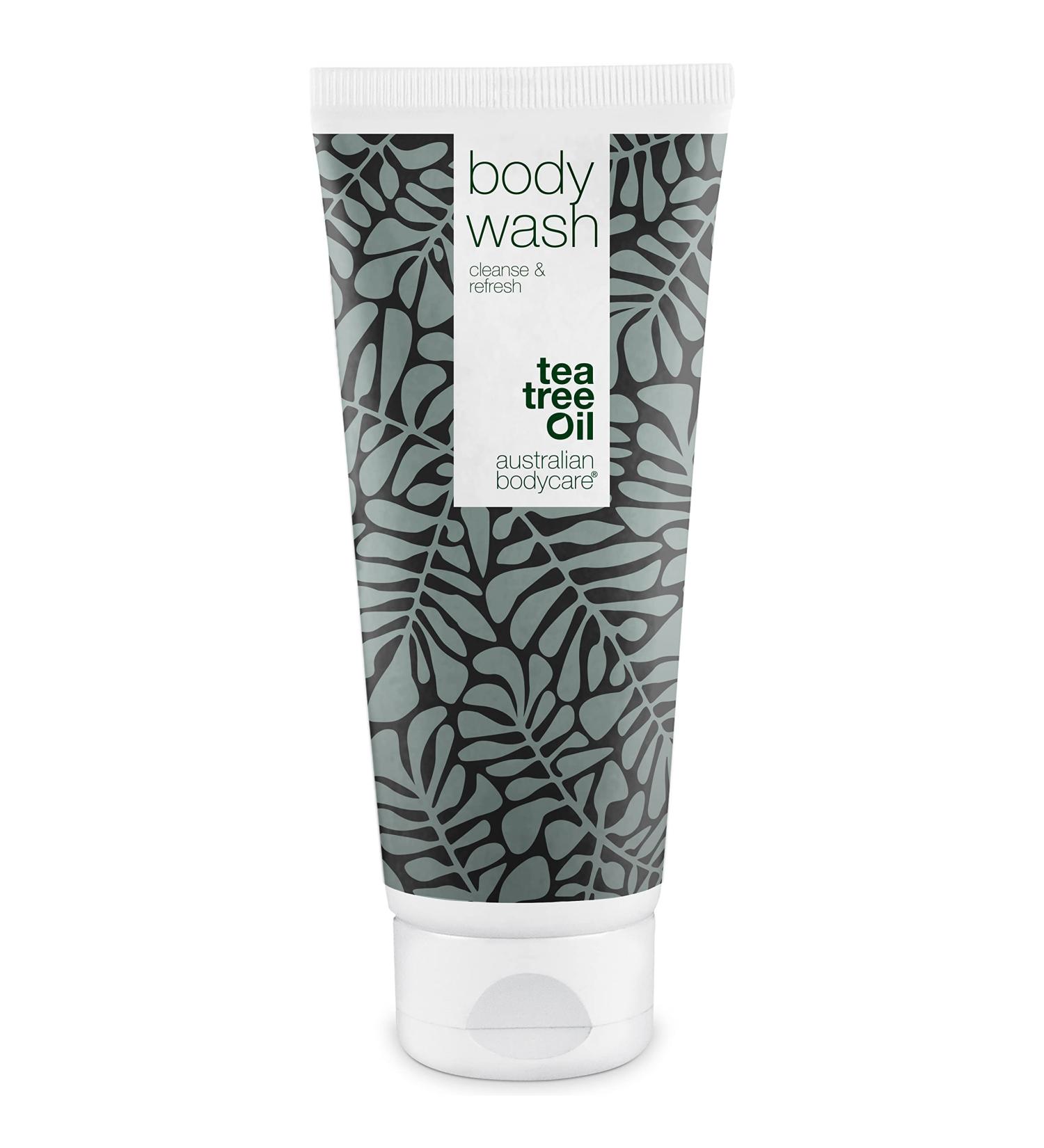 Australian Bodycare Body Wash 200ml | Tea Tree Oil Shower Gel for Skin Foot Wash | Daily Care for Spots, Pimples, Athlete's Foot, Ringworm, Acne & Body Odor | Pack of 1 - Buy Online on GoSupps.com