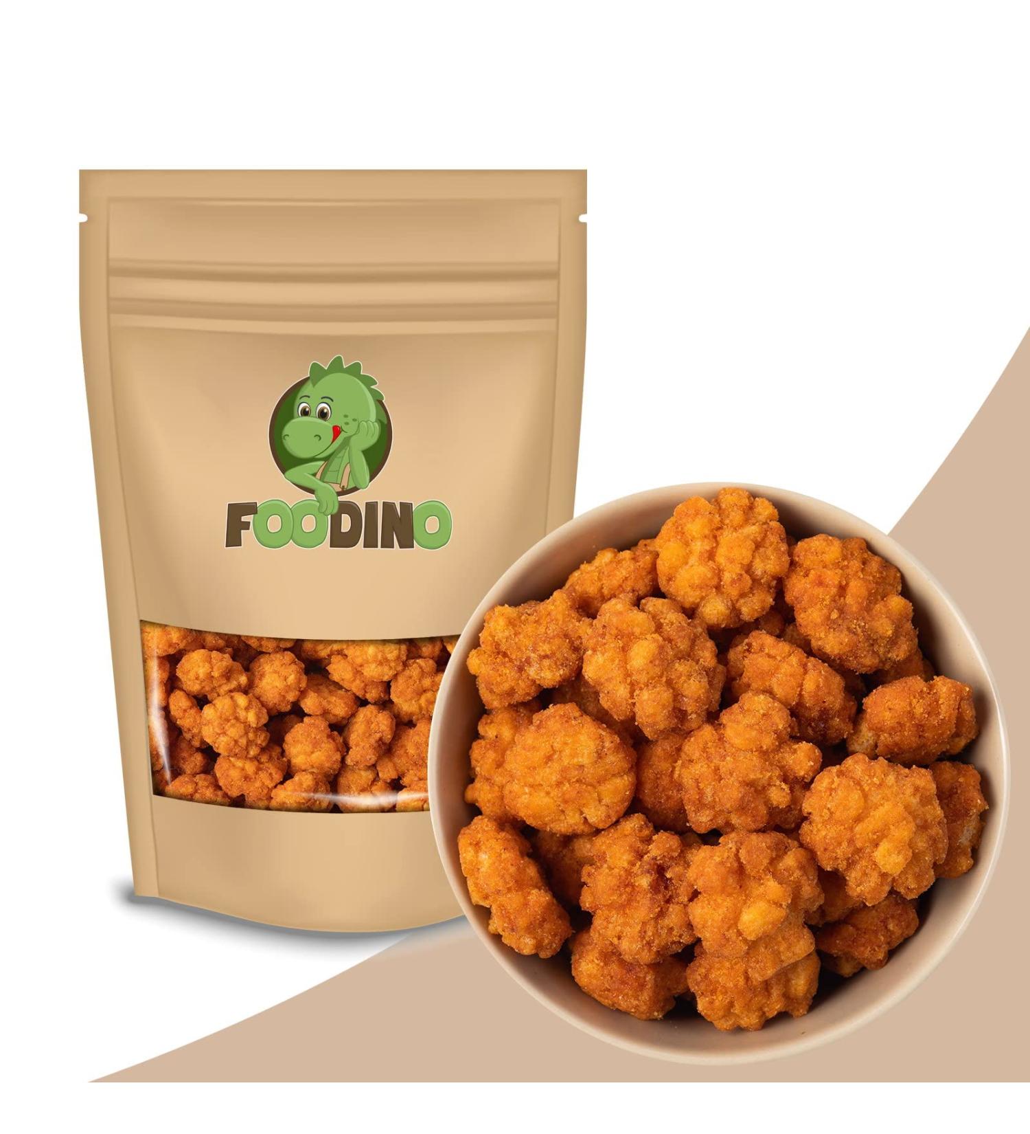 Rice Cracker | Chilli Flavored Asian Biscuits | Vegetarian Crispy Snack | 500g - 5kg | Premium Quality Foodino (1kg) - Buy Online on GoSupps.com