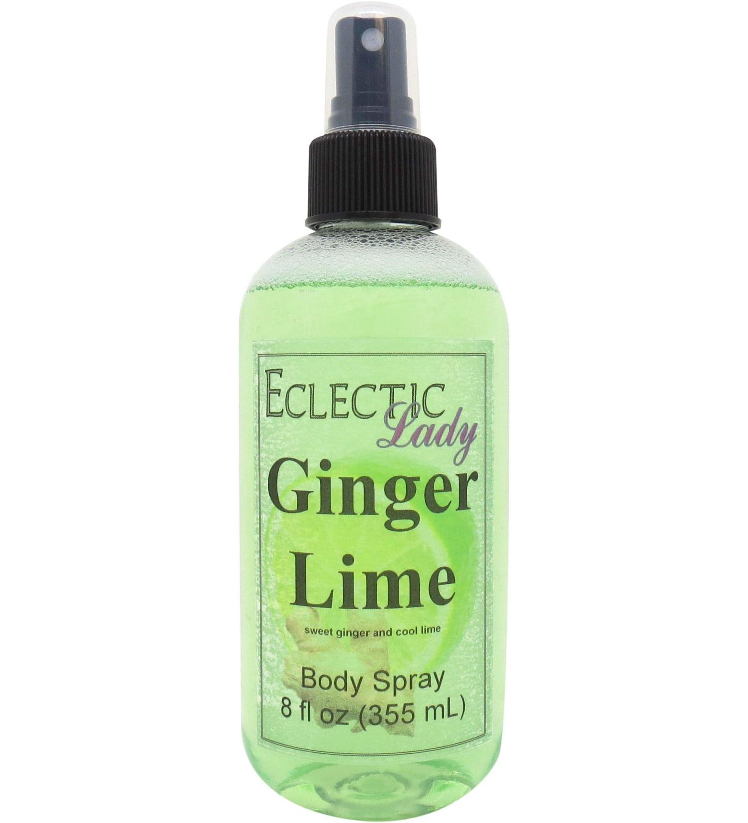 Ginger Lime Body Spray (Double Strength) 8 ounces Body Mist for Women with Clean Light & Gentle Fragrance Long Lasting Perfume with Comforting Scent for Men & Women Cologne with Soft Subtle 8 Fluid Ounces (Double Strength) - Buy Online on GoSupps.com