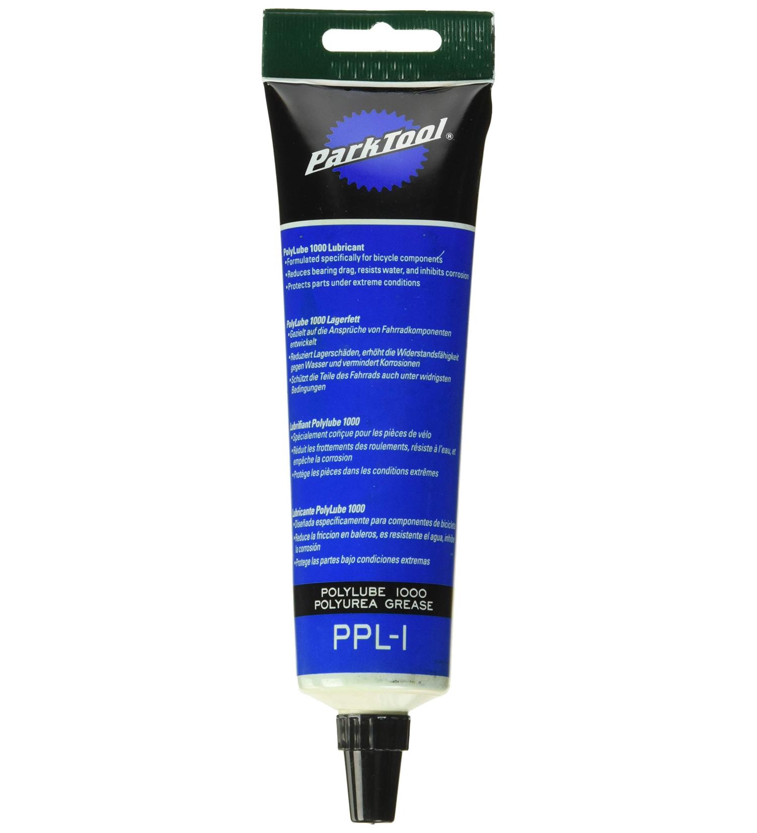 Park Tool PolyLube 1000 Bicycle Grease PPL-1 - 4 oz. Tube | High-Performance Lubricant for Bikes - Buy Online on GoSupps.com