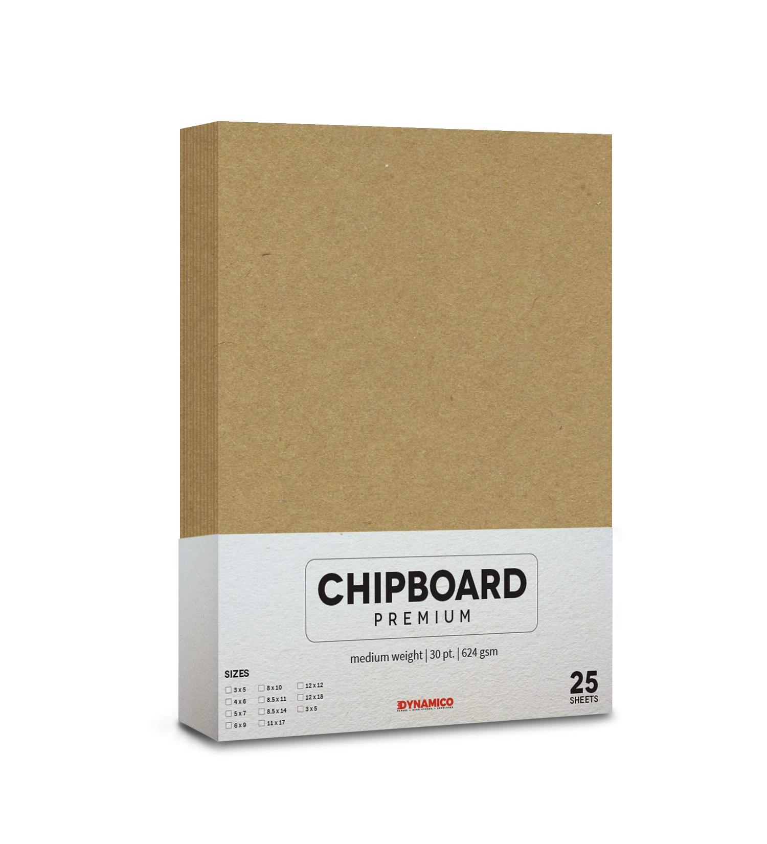 30pt Chipboard Sheets - 25 Pack 8.5 x 11 - Craft & Packing Medium Weight Cardboard - Brown Kraft Paper Board - Buy Online on GoSupps.com