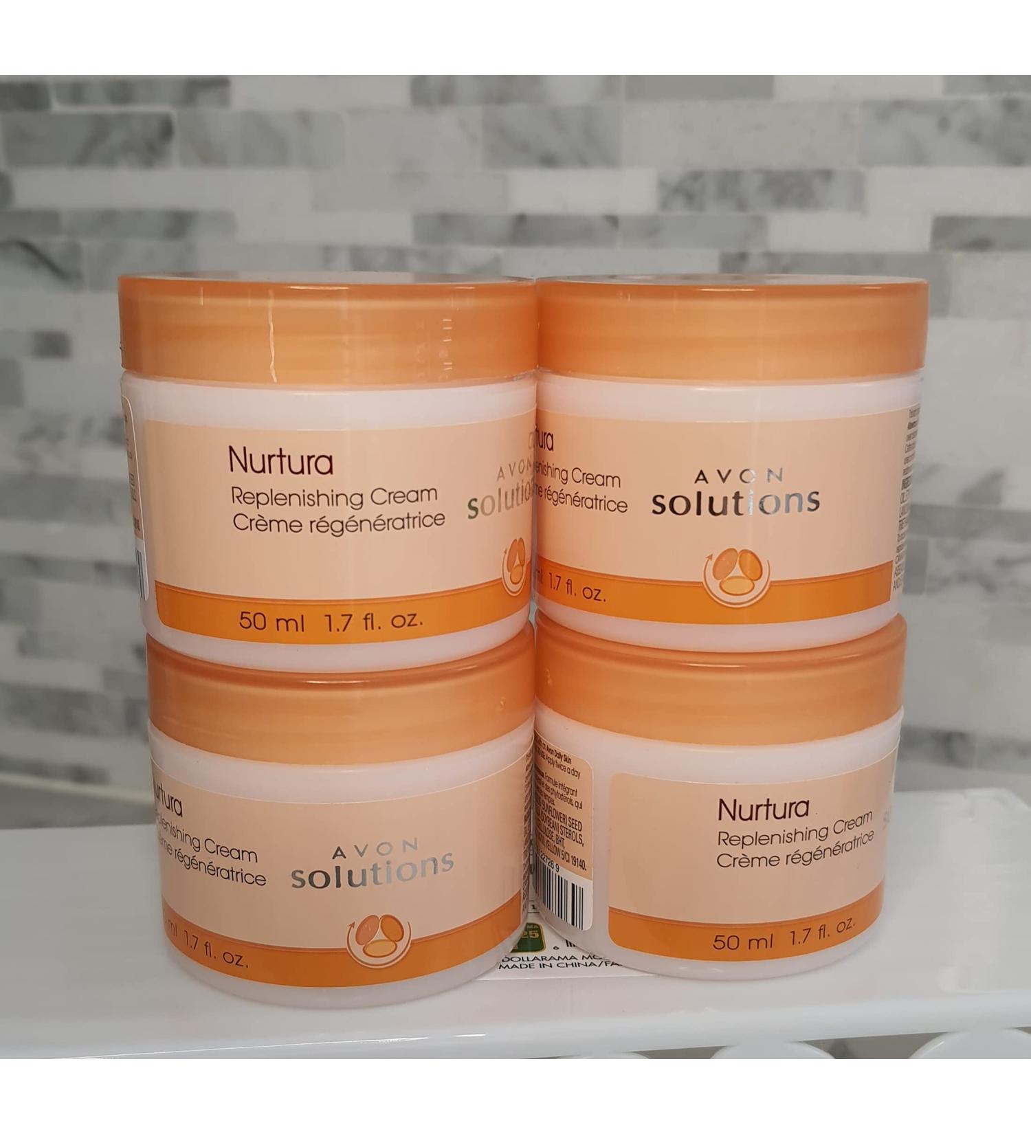 Avon Solutions Nurtura Replenishing Cream - Lot of 4 | Moisturizing Skincare Set - Buy Online on GoSupps.com