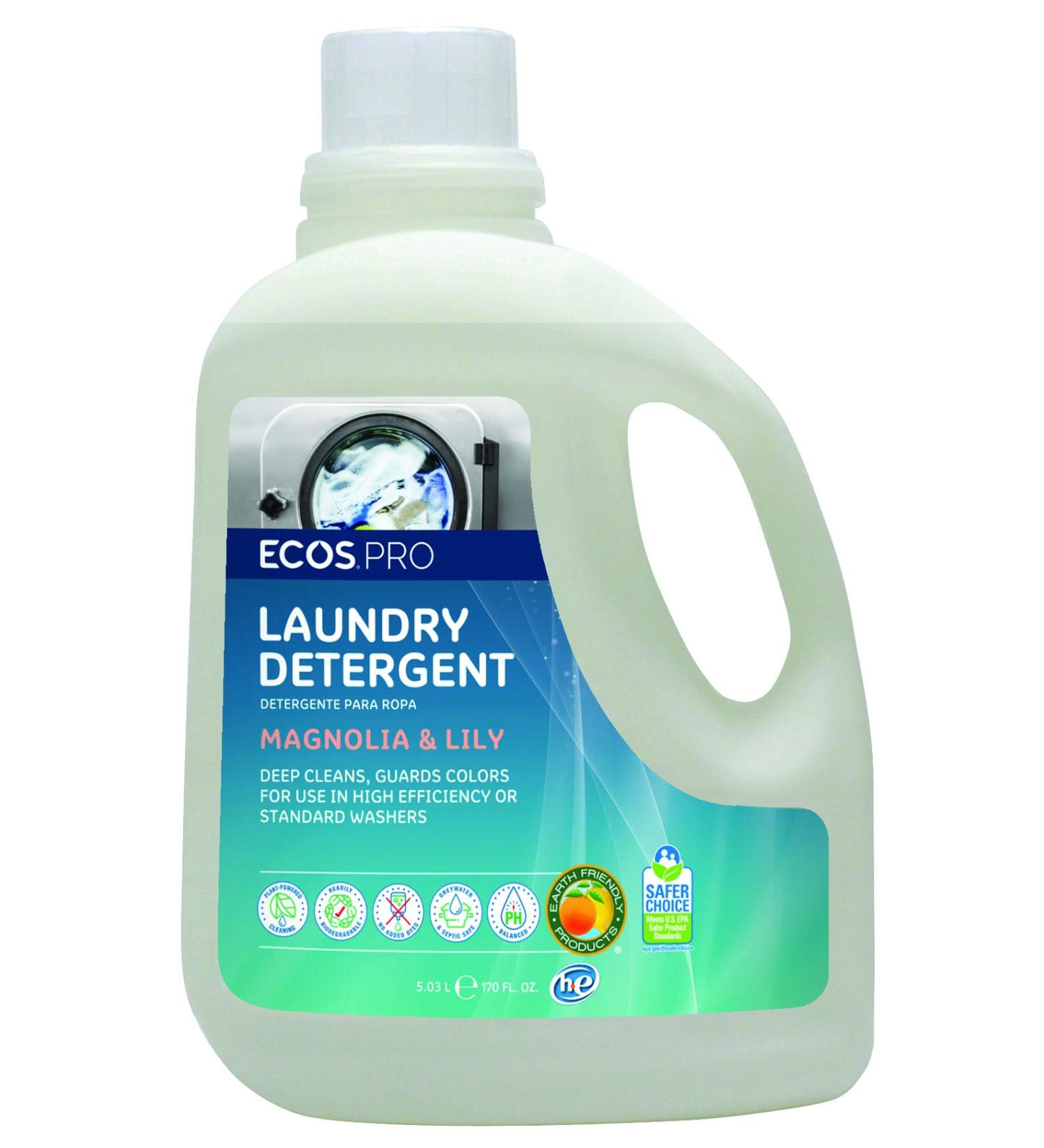 Buy ECOS Liquid Laundry Detergent Magnolia-Lily | Eco-Friendly Pack of 2 - International Shipping Available - Buy Online on GoSupps.com