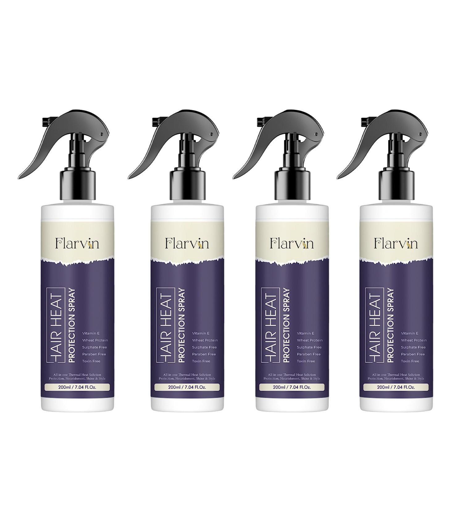 Keratin & Vitamin E Heat Protection Spray - 200ml | Wheat Protein Hair Spray for Nourished Hair | D_E_6237 - Buy Online on GoSupps.com