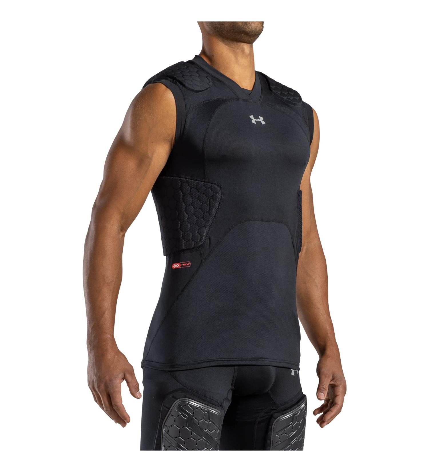 Gameday Armour Pro 5-Pad Top - Youth Black X-Large | Protective Sports Gear - Buy Online on GoSupps.com