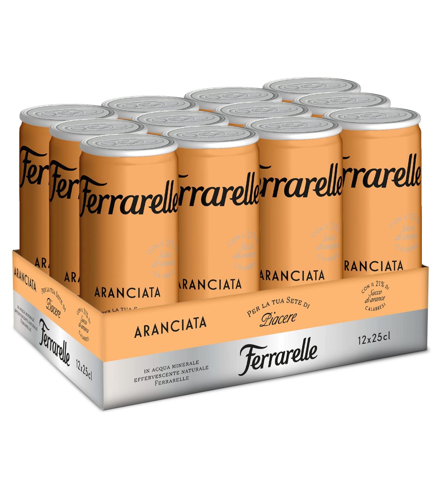  Ferrarelle Ferrarelle Orange 12 boxes x 0.250 L - Buy Online on GoSupps.com