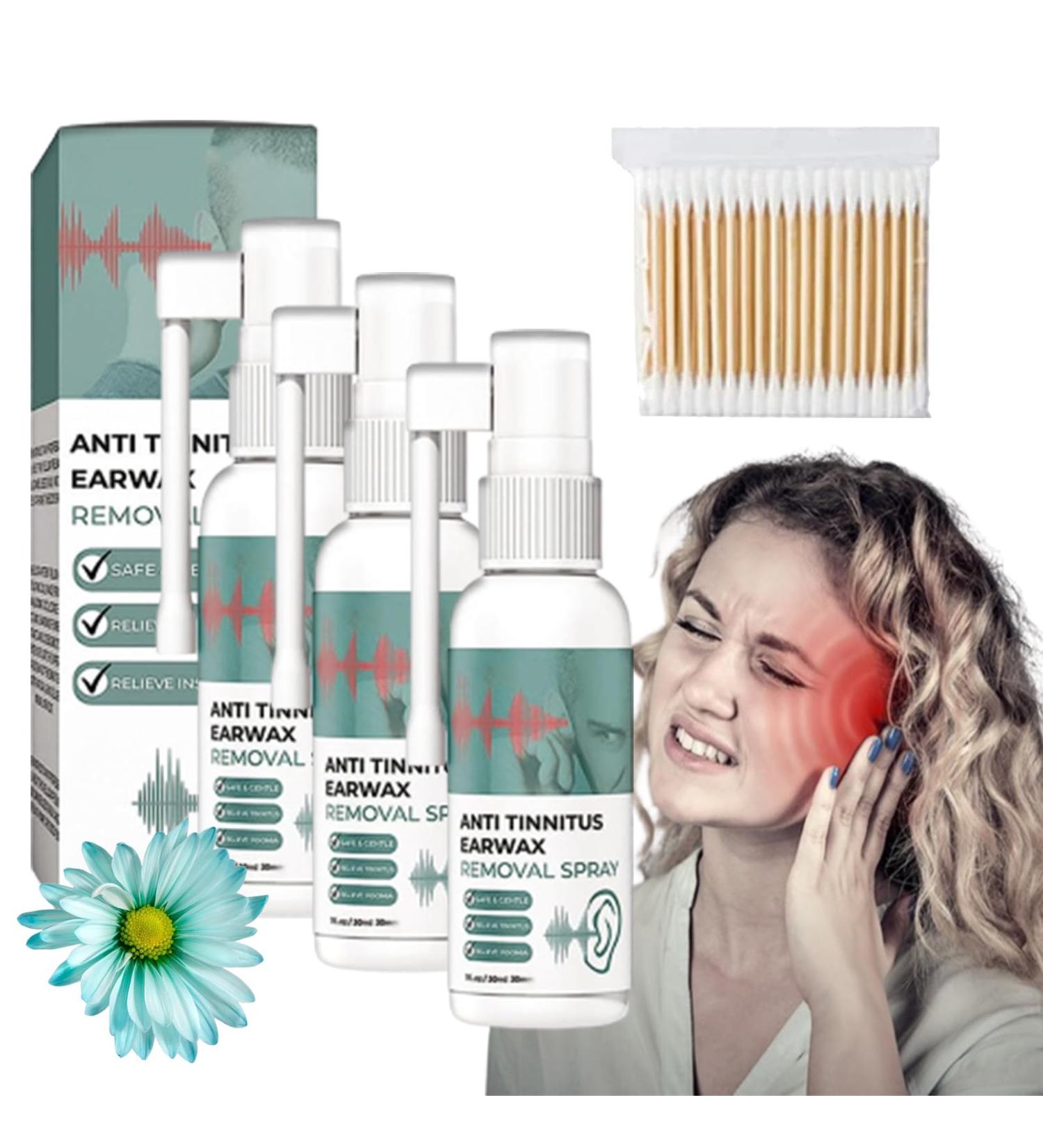 Earwax Removal Spray for Tinnitus Relief and Better Sleep - 3pcs - Buy Online on GoSupps.com