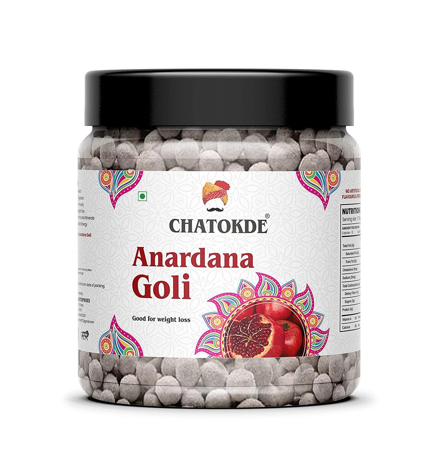 CHATOKDE Pachak Delicious Anardana Goli 400g_Packing May Vary