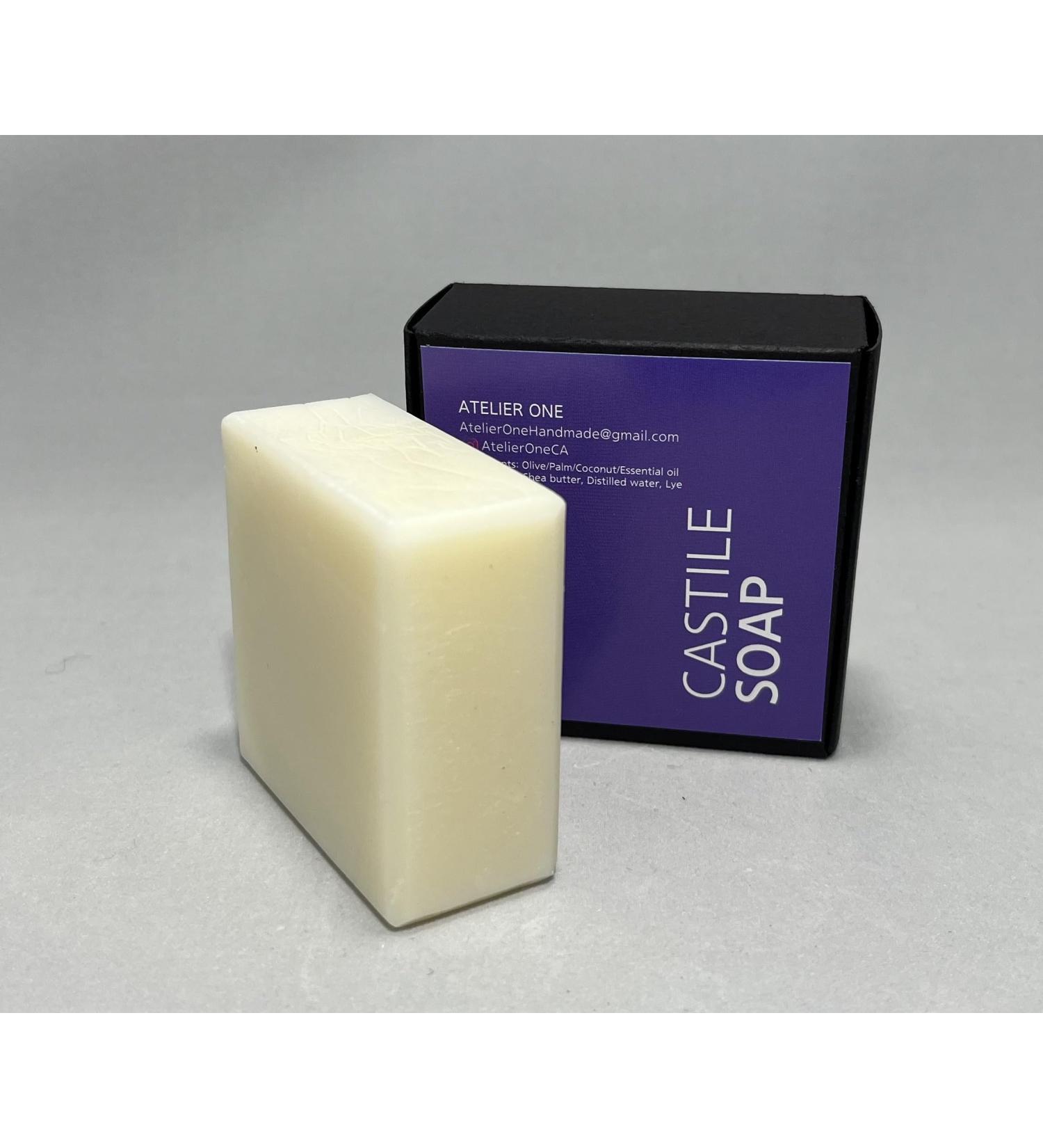 Luxury Handmade Natural Bar Soap - Cold Processed for Face Body & Hair | Premium Oils & Rosemary Essential Oil - International Shipping Available - Buy Online on GoSupps.com