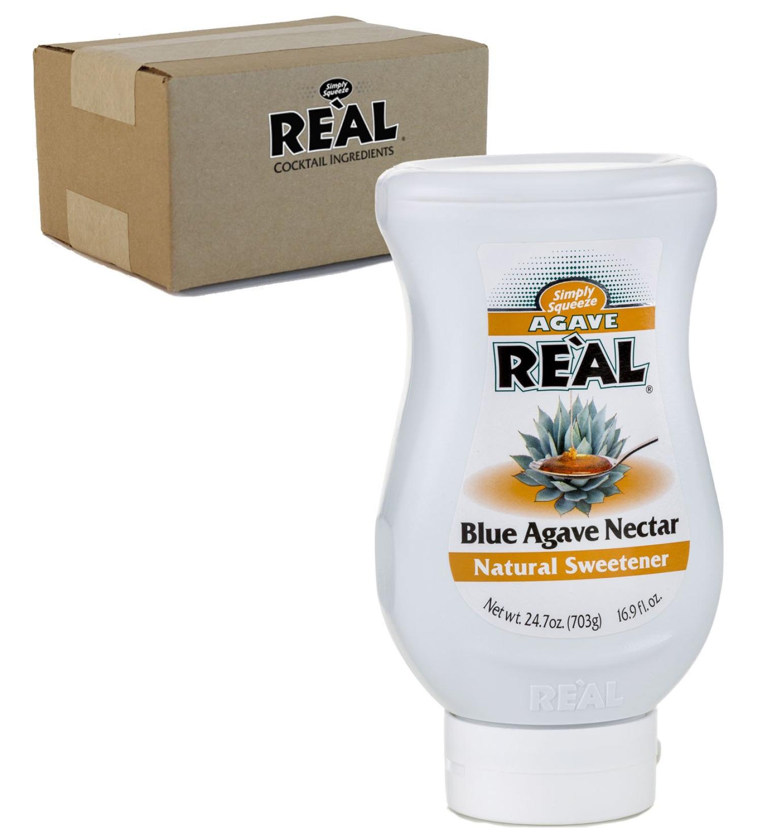Blue Agave Nectar 16.9 FL OZ Squeezable Bottle - Pure Agave Rel for Sweetening - 1 Pack - Buy Online on GoSupps.com