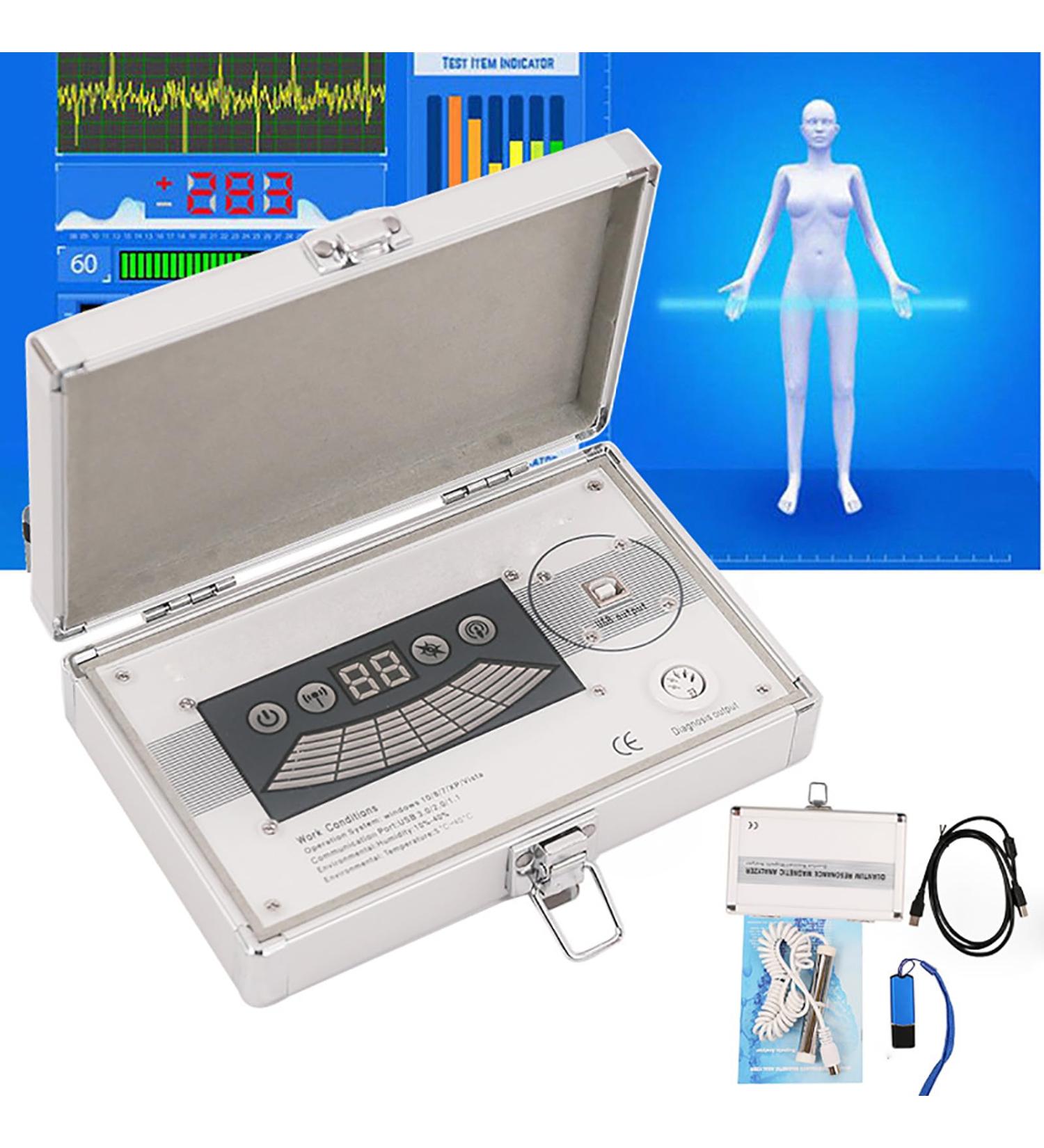 Sub-Health Body Detector - Quantum Resonance Analyzer with 52 Reports | Multi-Language Support for Quick Home Health Analysis - Buy Online on GoSupps.com