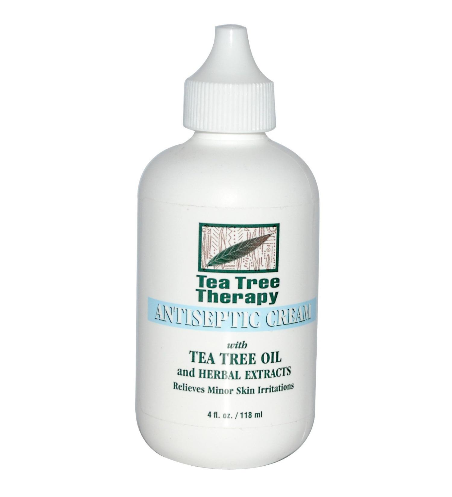 Tea Tree Therapy Pack of 1 x Antiseptic Cream - 4 fl oz
