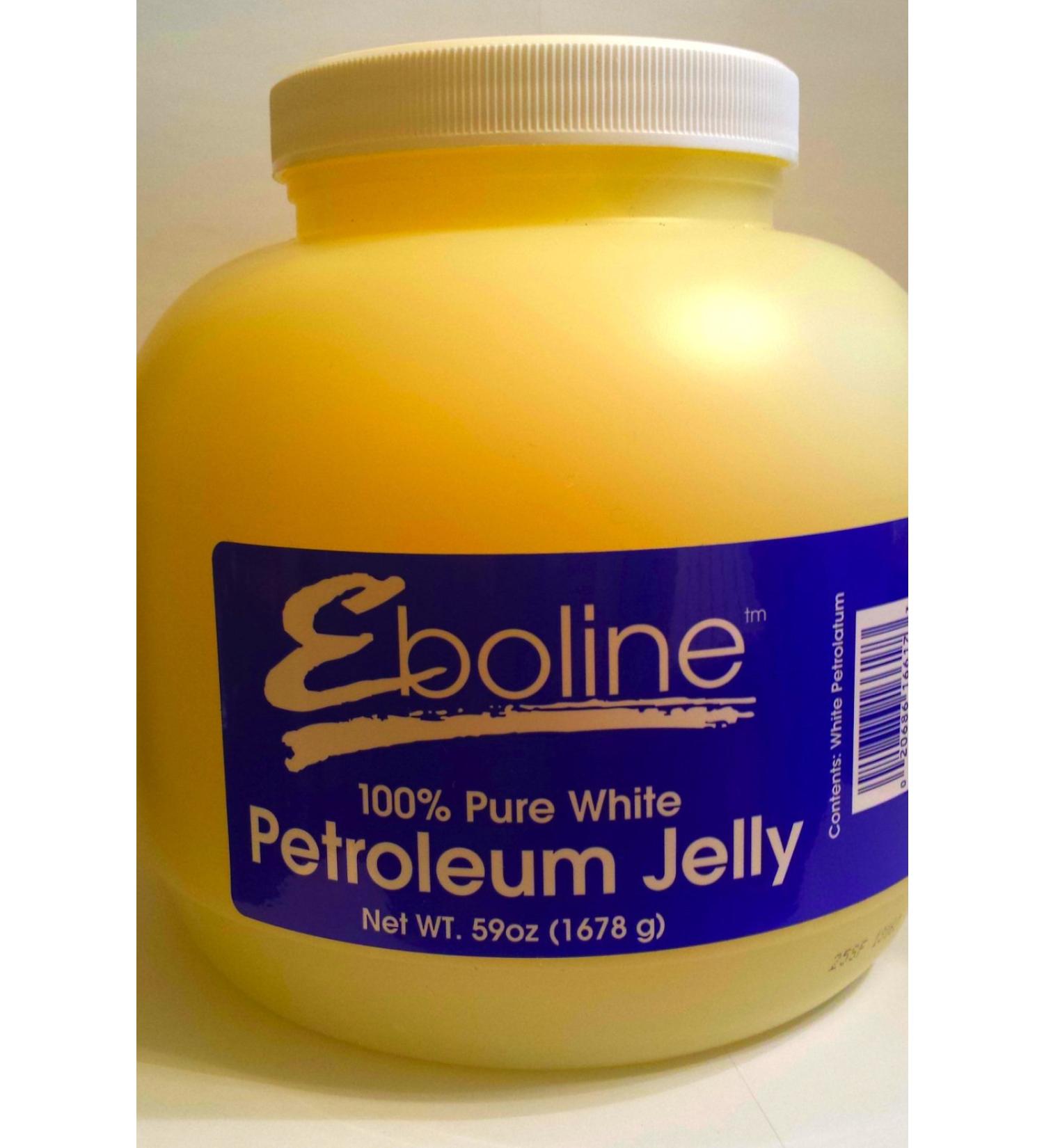 Eboline 100% Pure White Petroleum Jelly 59 Ounce