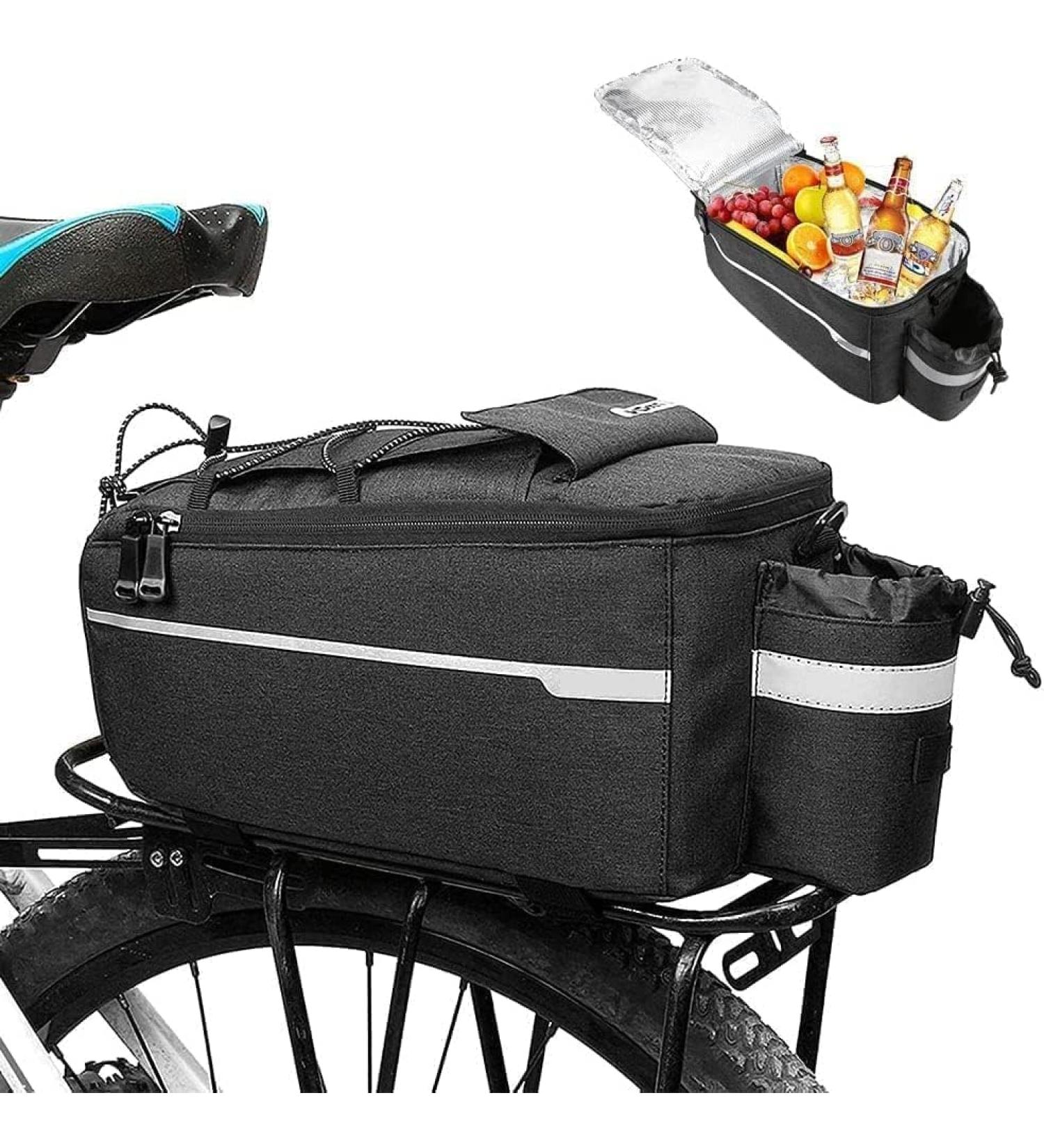 Queryifv Waterproof Bicycle Bags for Luggage Rack - Insulated Bike Luggage Pocket for Camping & Picnic - Buy Online on GoSupps.com
