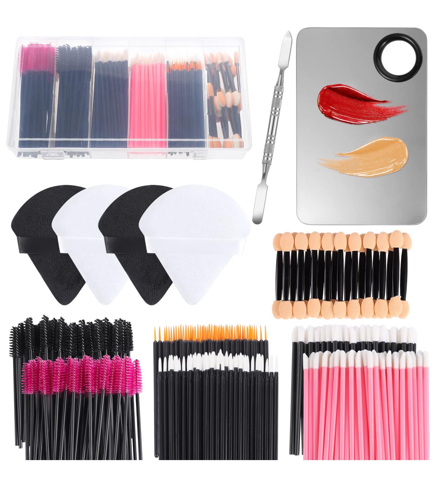 306 PCS Disposable Makeup Applicators Kit - Eyeliner Brushes, Mascara Wands, Lipstick & Eye Shadow Brushes - Buy Online on GoSupps.com