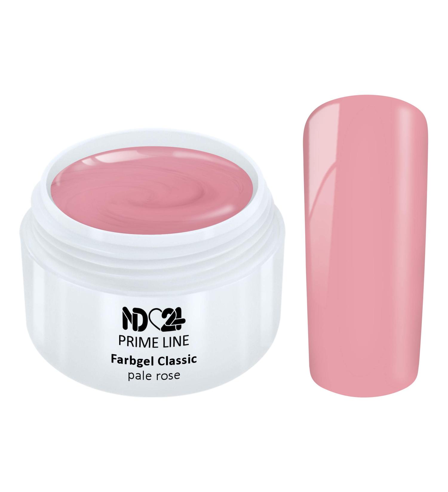 Prime Line - Color Uv Gel Led Color Gel Pale Rose Pink - Made in Germany - 5ml