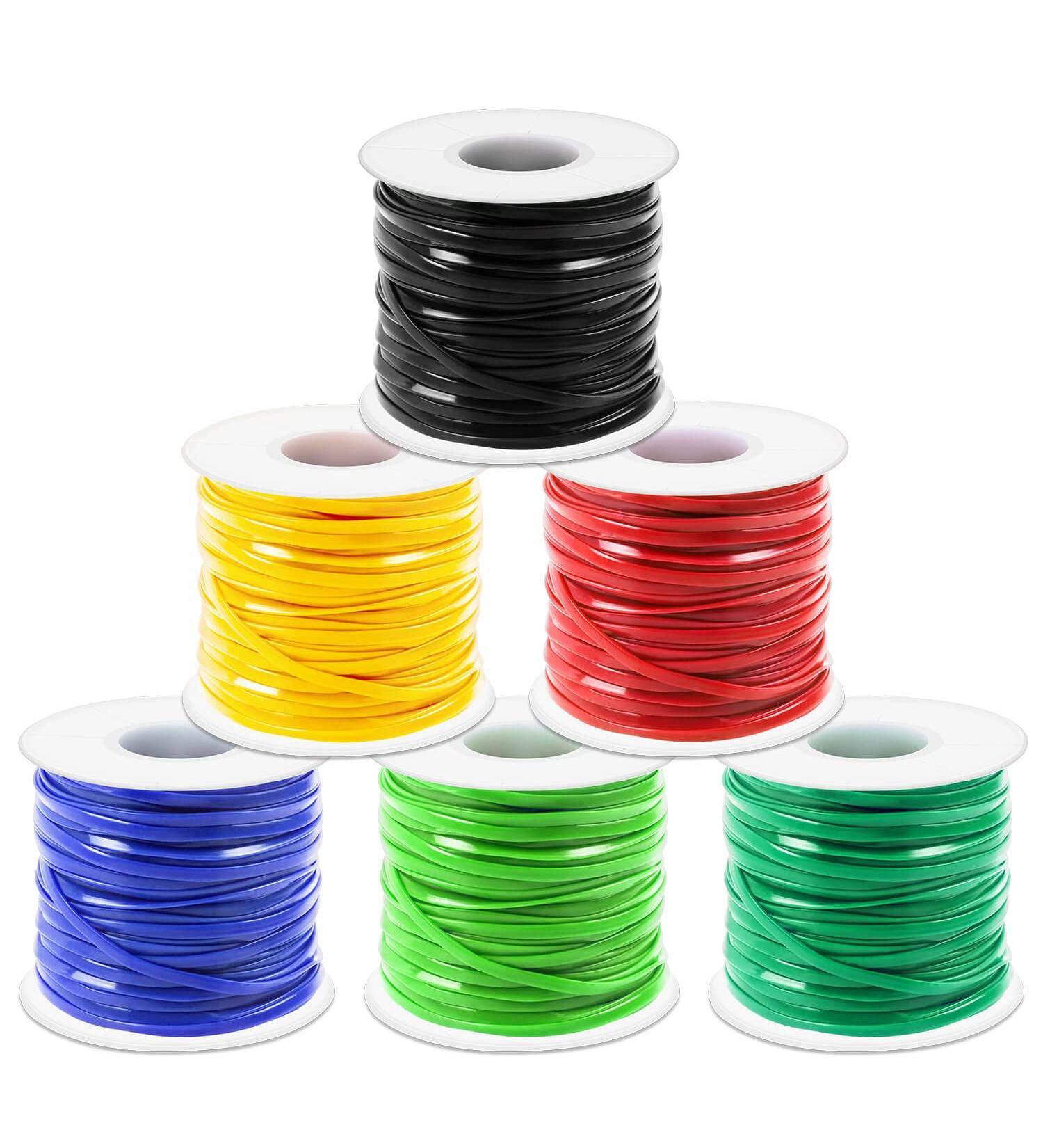 Cridoz 6-Pack Lanyard String Kit - Plastic Lacing Cord for Bracelets, Keychains, and Crafts - Buy Online on GoSupps.com