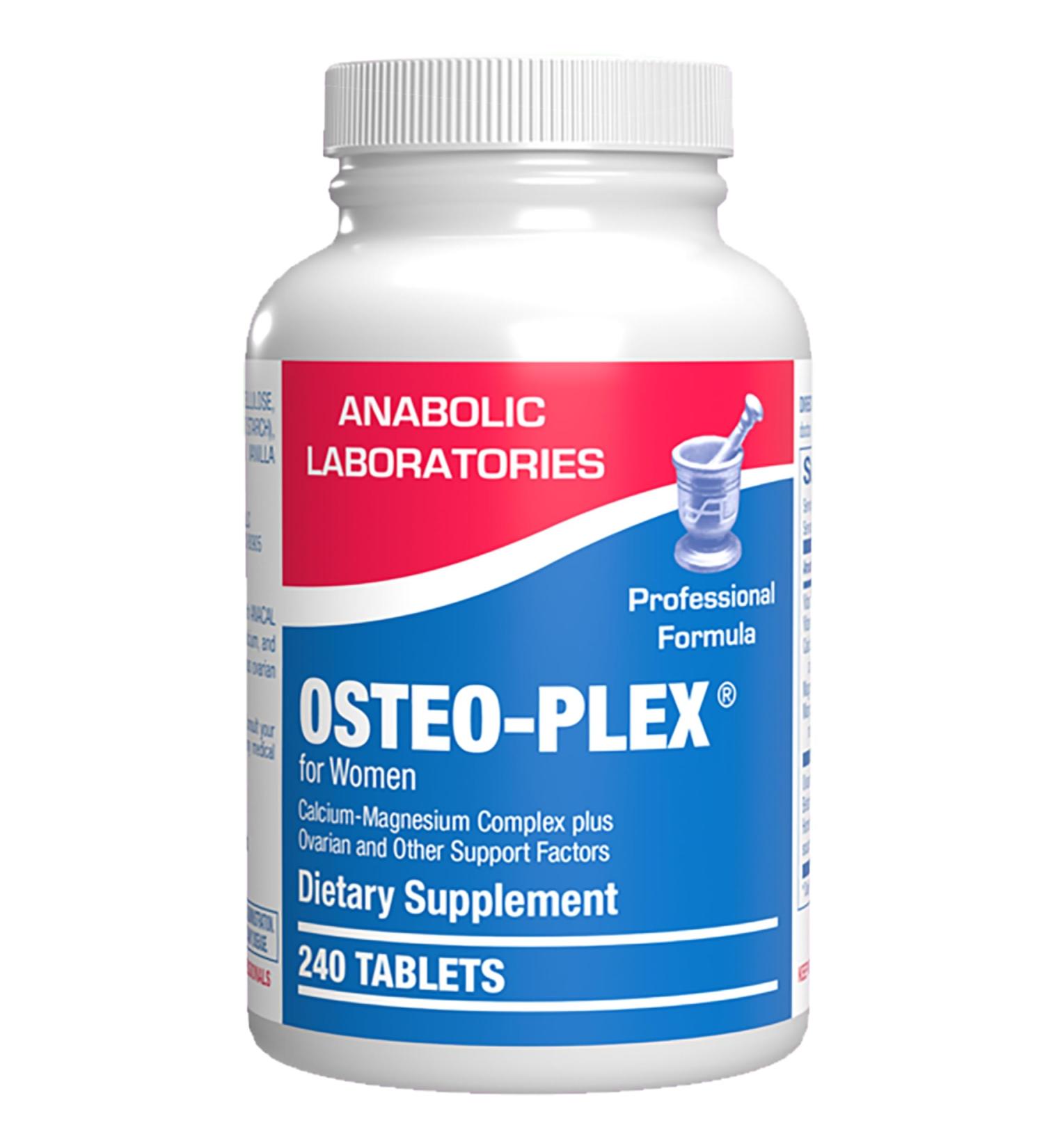 Osteo-Plex Bone Health Supplement for Women - Clinical Formula Bone Strength Supplement with Magnesium Calcium Vitamin D3 & Trace Minerals Complex - Easy to Swallow Gentle Tablets - 240 Count 240 Count (Pack of 1) - Buy Online on GoSupps.com