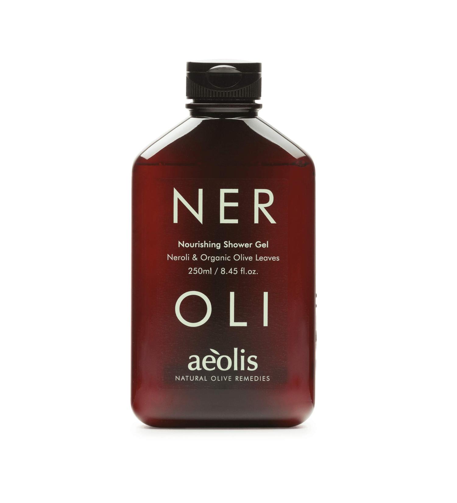 AEOLIS Refreshing Shower Gel with Neroli and Olive Leaves Greek Olive Oil Shower Gel for Men & Women Clean Beauty Body Cleanser Natural Skincare from Greece Invigorating Body Care 9.12 Fl Oz Neroli & Olive Leaves - Buy Online on GoSupps.com