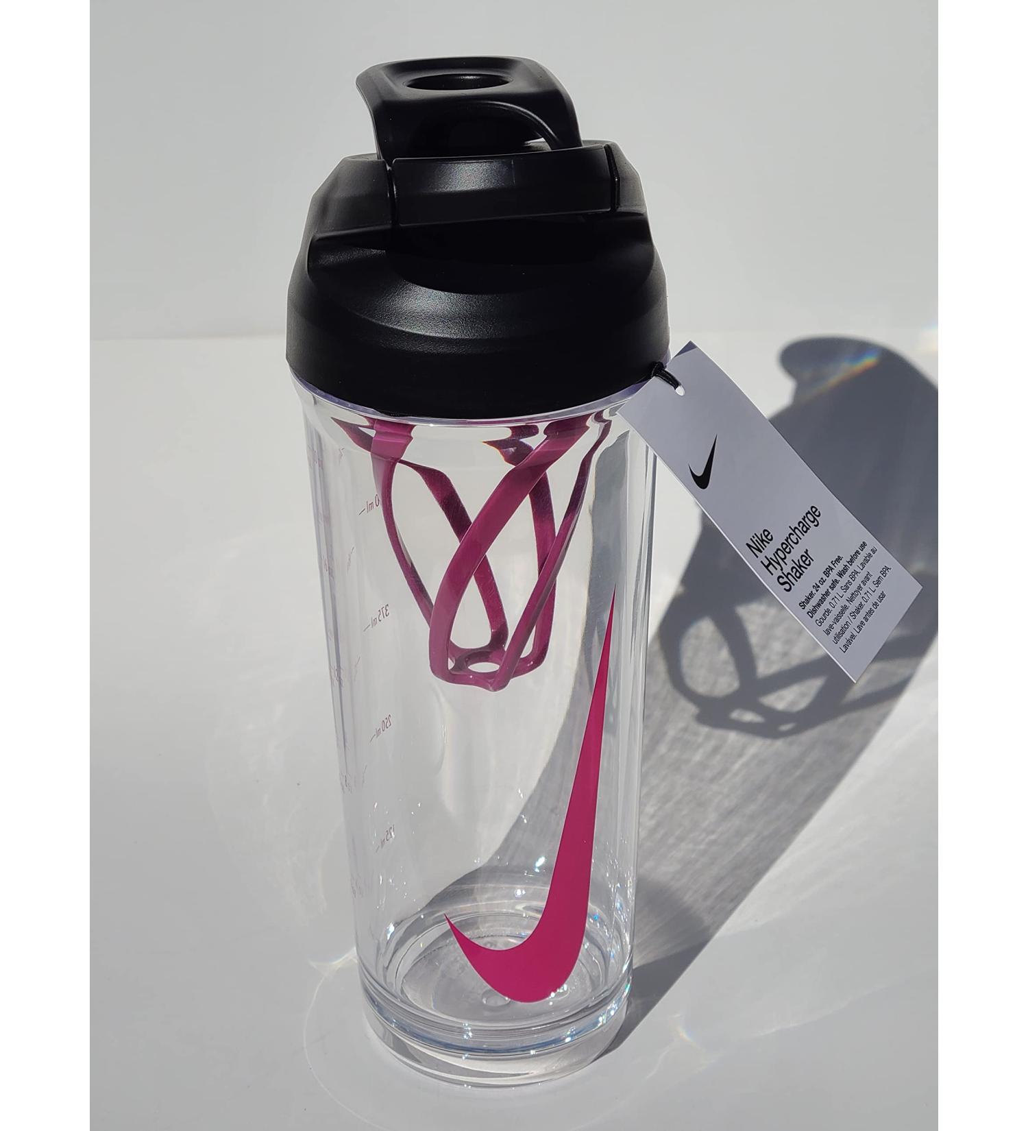 Nike Tr Hypercharge Shaker Bottle 709ml - Black | Unisex Adult's Drinking Bottle - Buy Online on GoSupps.com
