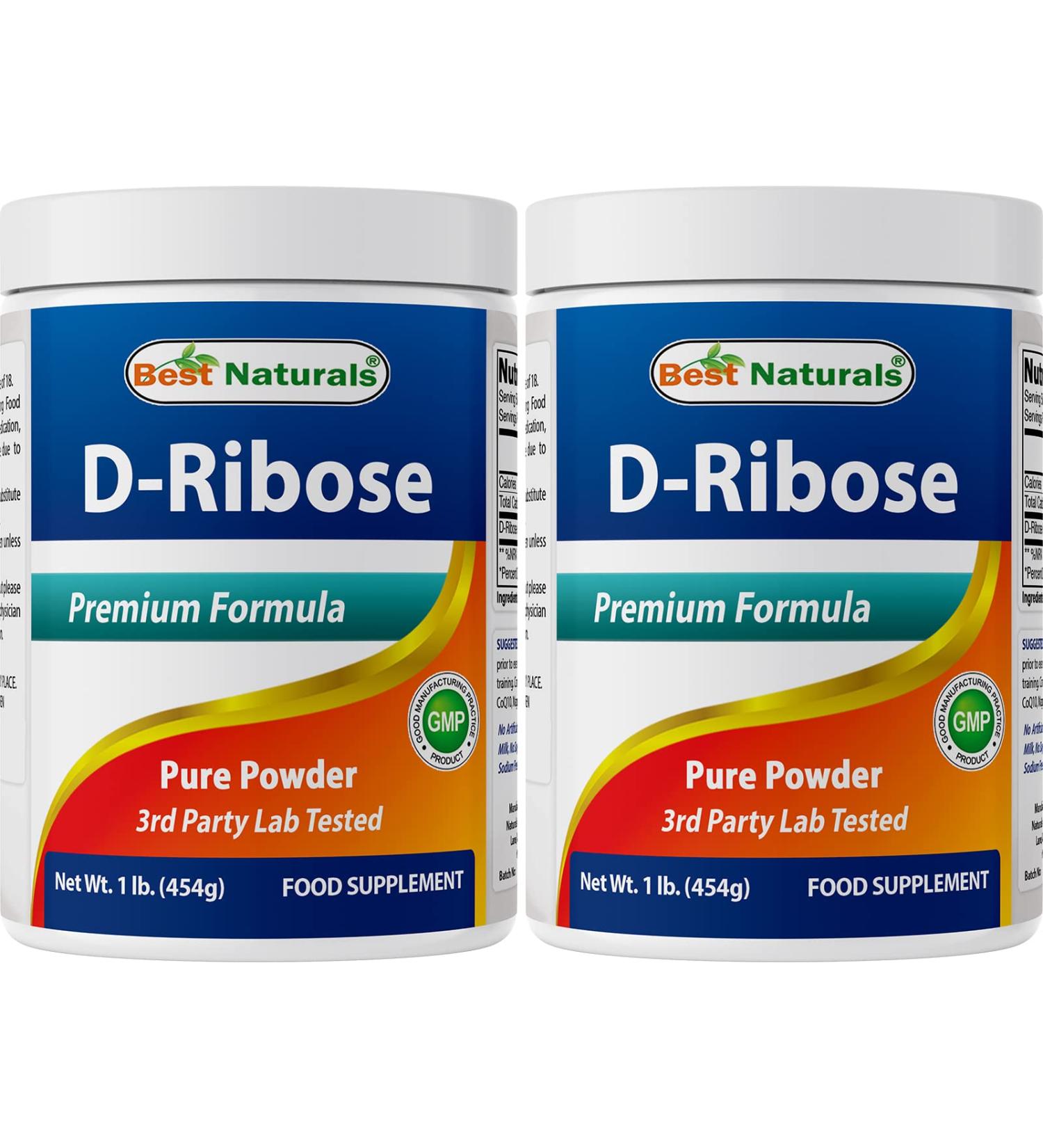 Best Naturals D-Ribose Powder 0.5kg (0.5kg (Pack of 2)) - Buy Online on GoSupps.com