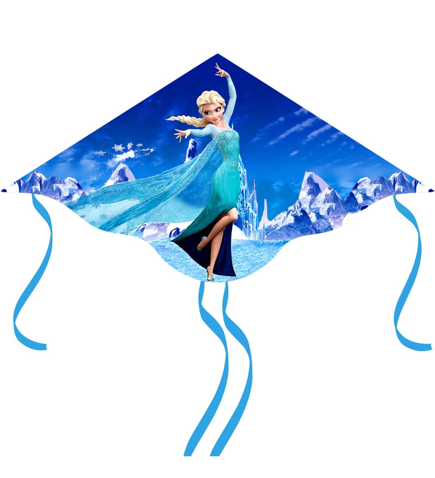 Coqoyo Dragon Kite for Kids | Cute Cartoon Anime Kite | Beginner Friendly | Perfect for Beach & Outdoor Fun | Includes Handle & Lines - Buy Online on GoSupps.com