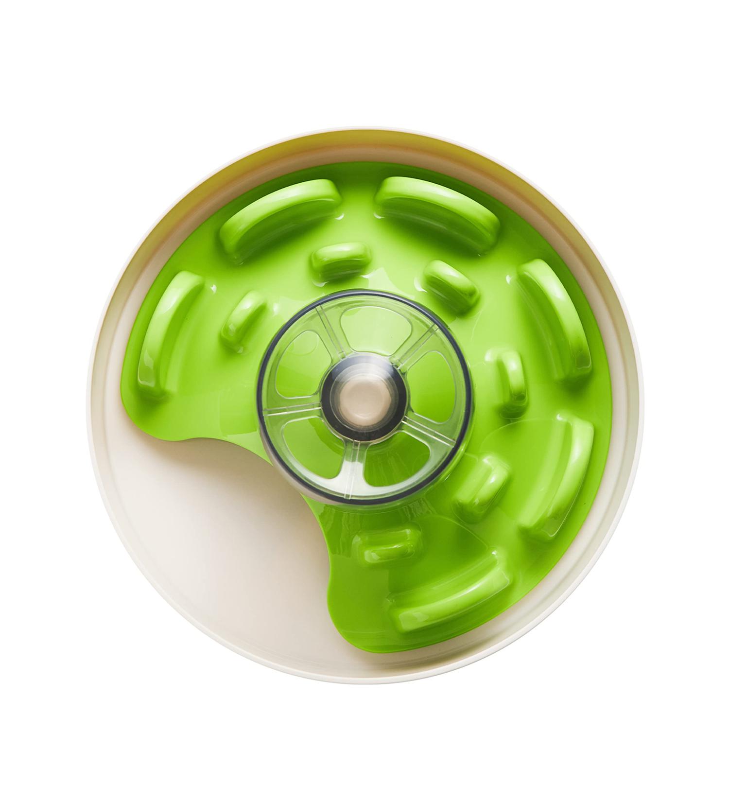 PetDreamHouse Spin Collection Interactive Slow Feeder Bowl for Dogs - Green Advanced Level - Buy Online on GoSupps.com