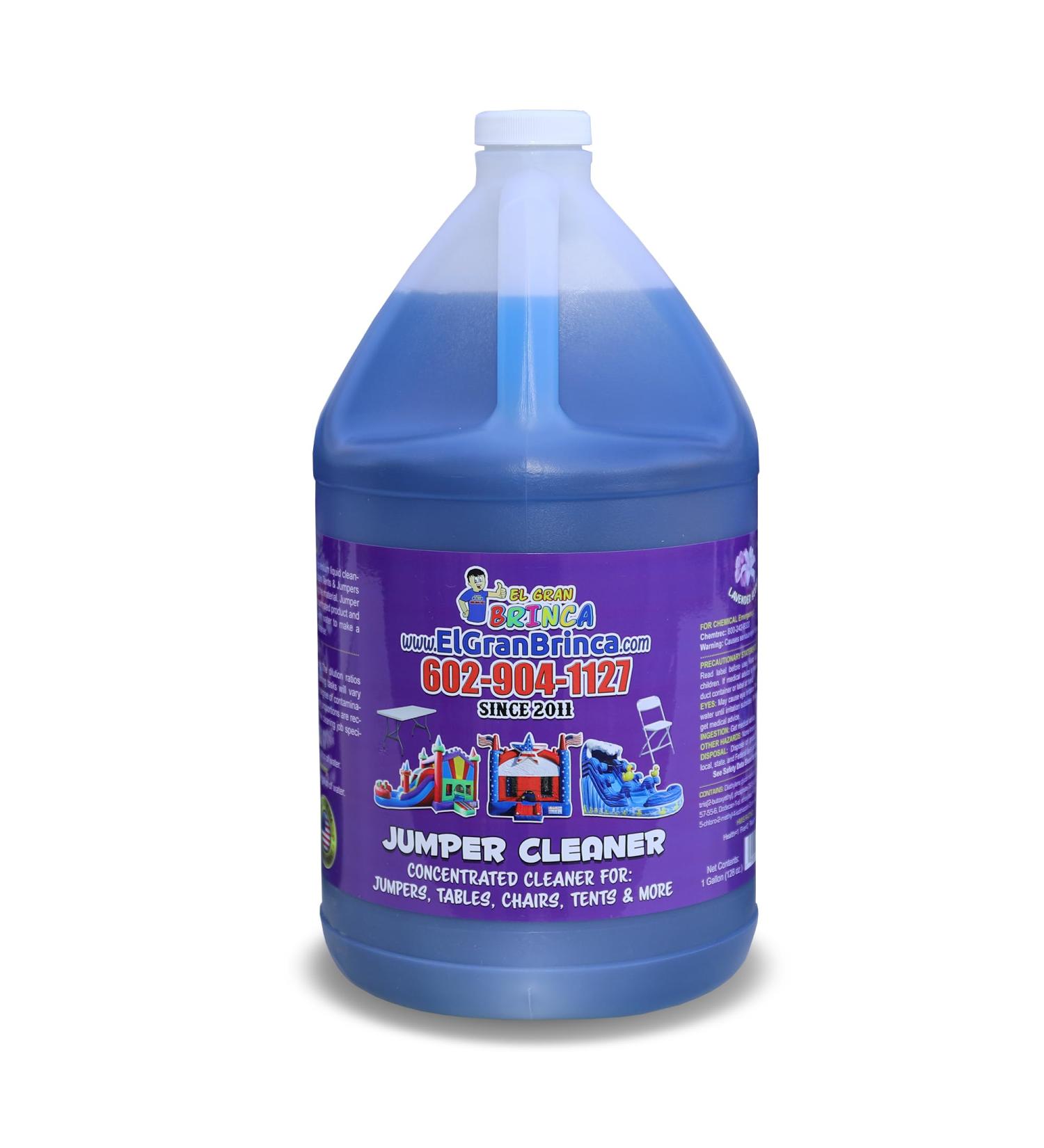 EL GRAN BRINCA Jumper Cleaner - 1 Gallon for Inflatables Tables Chairs & Tents | International Shipping Available - Buy Online on GoSupps.com
