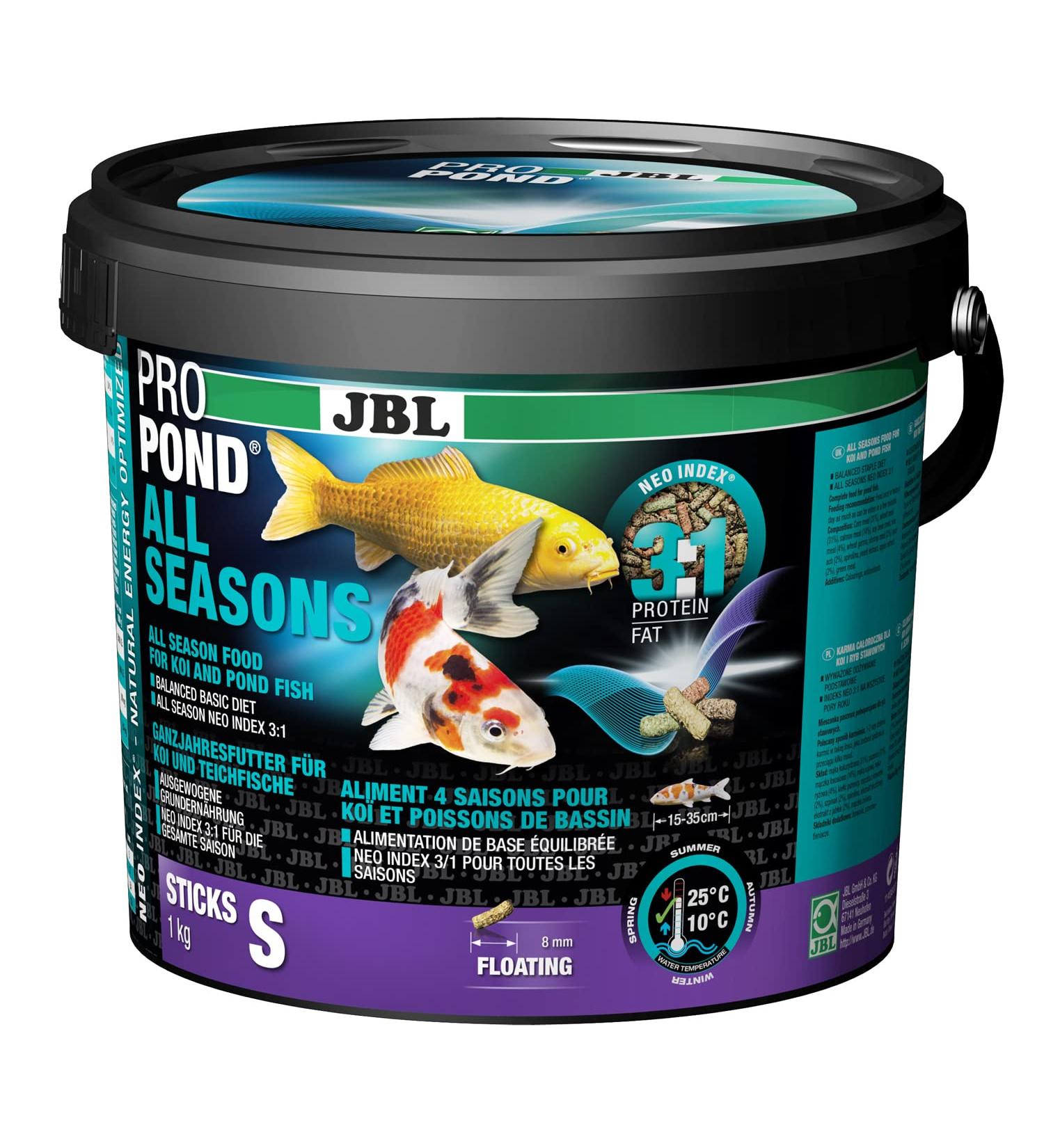 JBL year-round food for Koi floating food sticks seasonal food PROPOND ALL SEASONS size S 1 kg S 1.0 kg