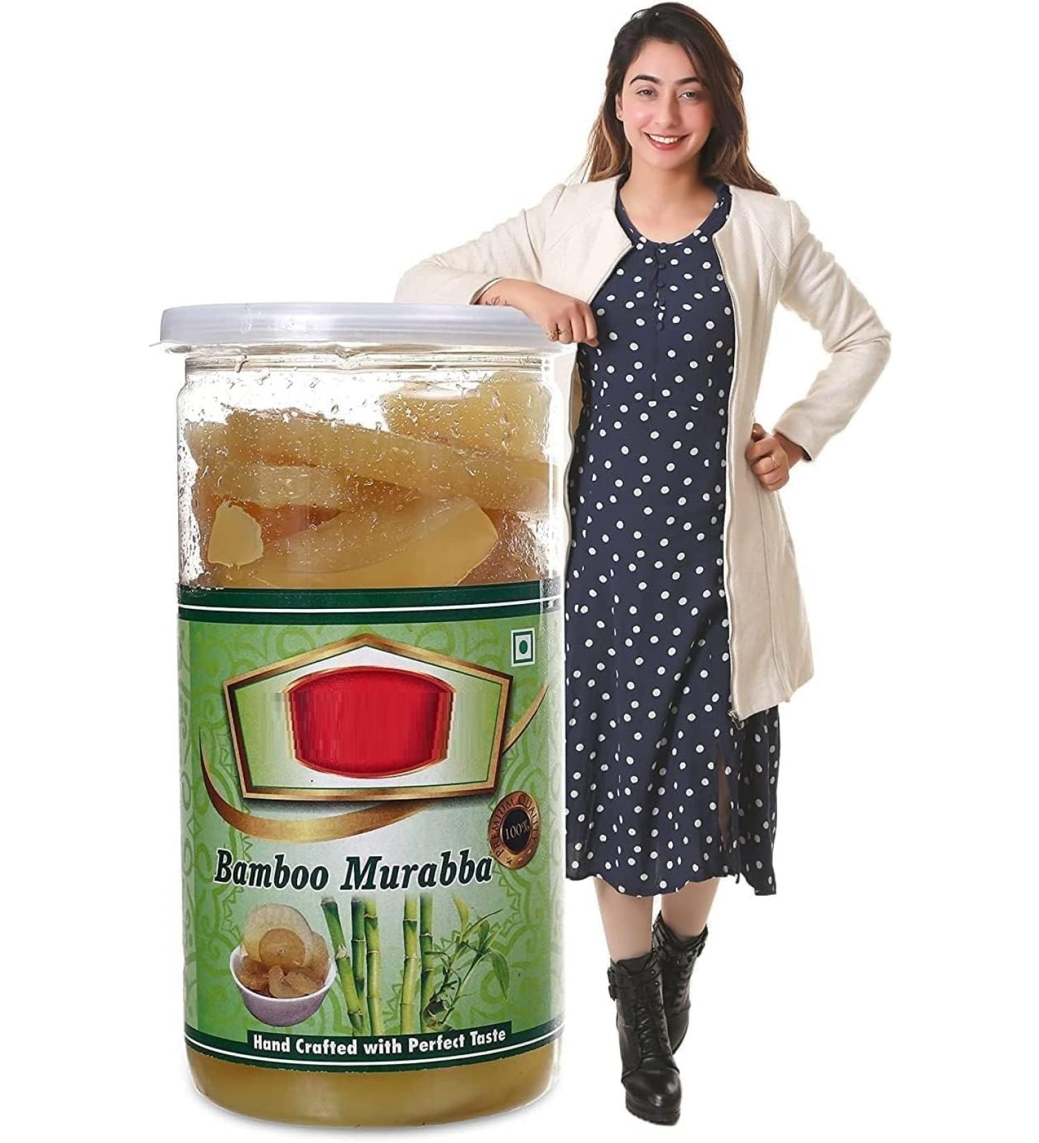 DK Home Made Bamboo Murabba Helps Increase Height Growth | Bans Ka Murabba (800g) | - Buy Online on GoSupps.com