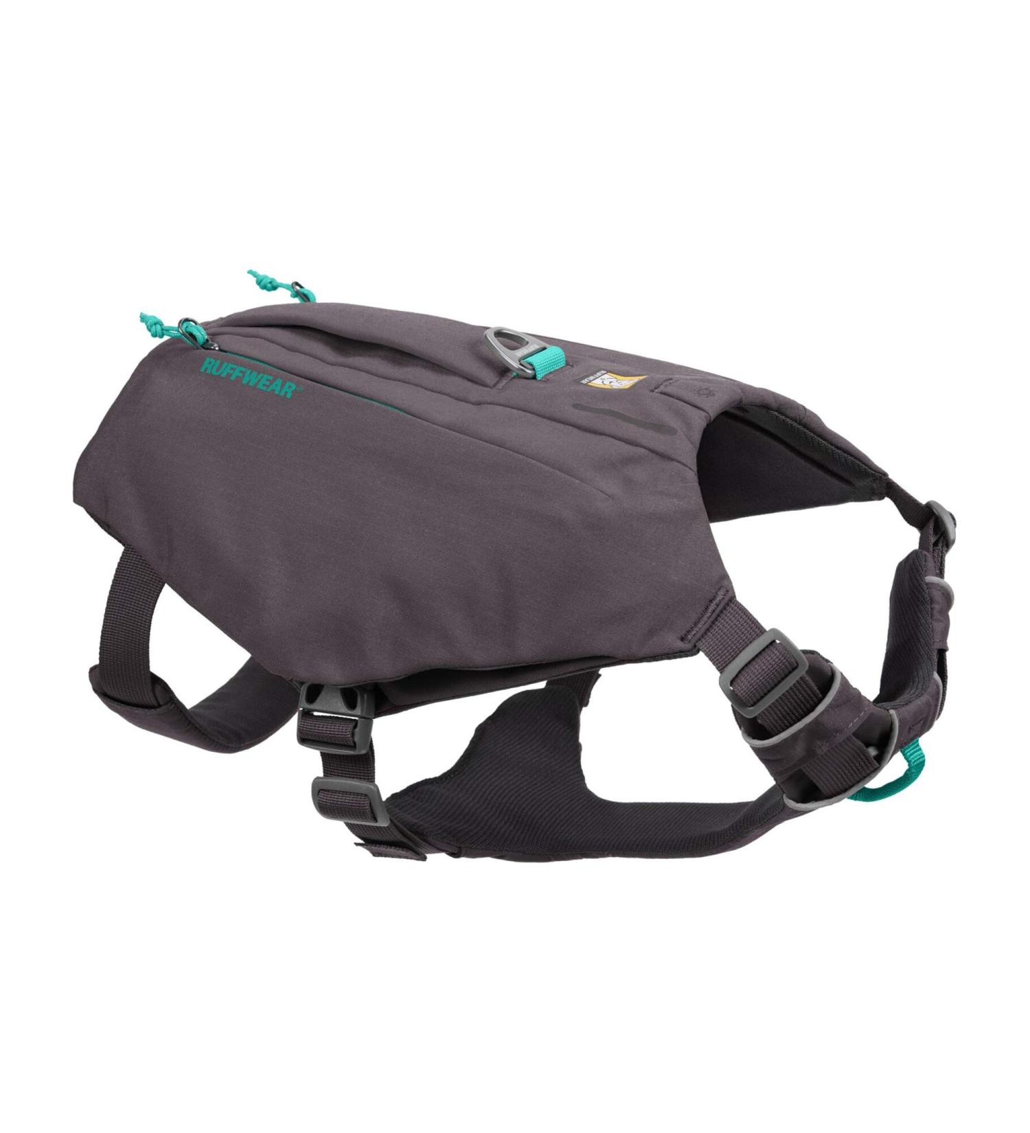 Luffwear Dog Harness with Built-in Bags | All-Day Comfort for Small Breeds | Granite Gray - Perfect for Short Trips & Everyday Activities - Buy Online on GoSupps.com
