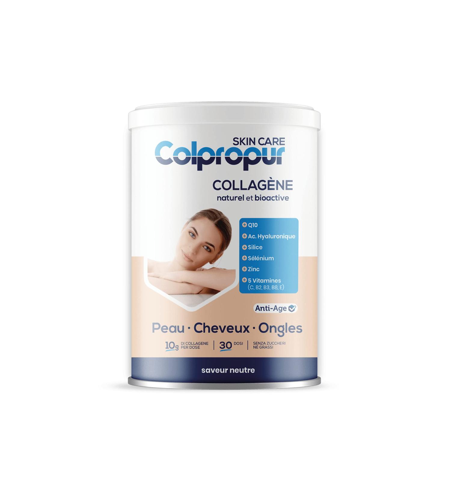 Hydrolyzed Collagen Powder | Beauty Skin Hair | Q10 Hyaluronic Acid Vitamins Minerals | 30 Days | Neutral Flavor | COLPROPUR - Buy Online on GoSupps.com