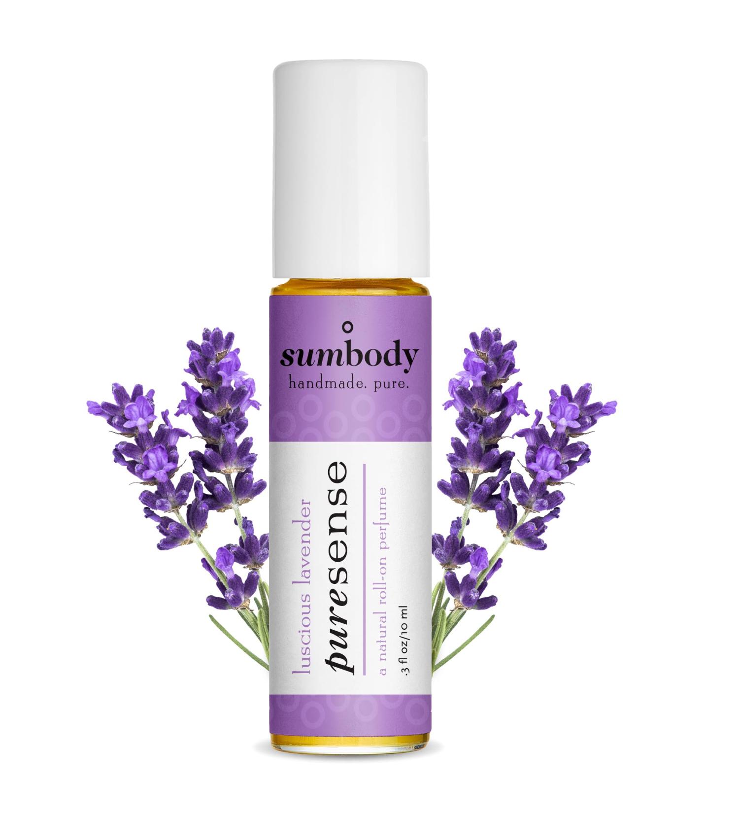 Perfume Oil for Women Puresense Luscious Lavender - (10ml) Aromatic Roll On Perfumes for Women Therapeutic Grade Oil Blend Organic Body Oil Fragrances Travel Size Women Perfume Made in USA - Buy Online on GoSupps.com
