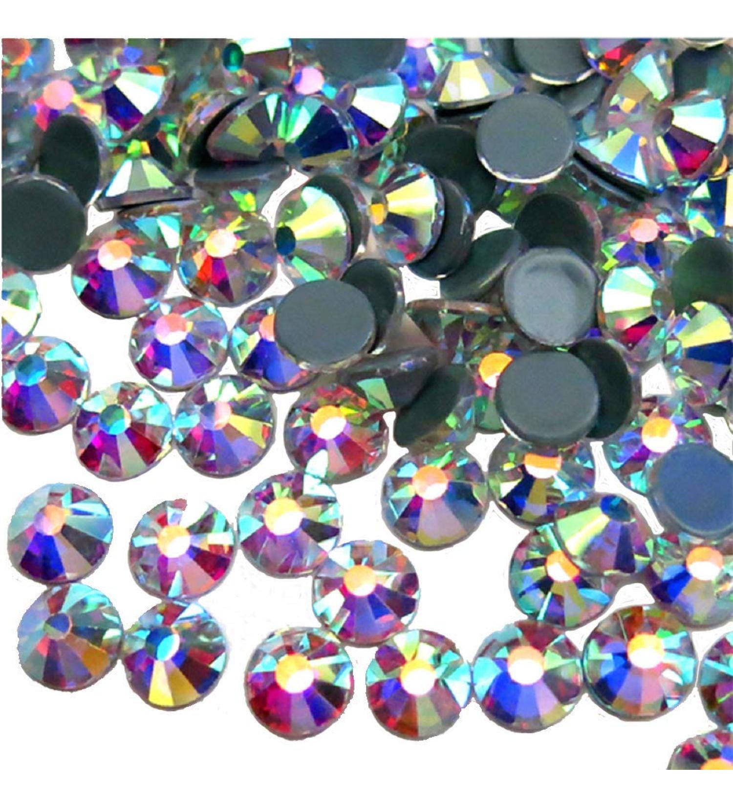 Jollin Hotfix Crystal AB Rhinestones 4.8mm SS20 - 1440pcs | Sparkling Flatback Gems - Buy Online on GoSupps.com