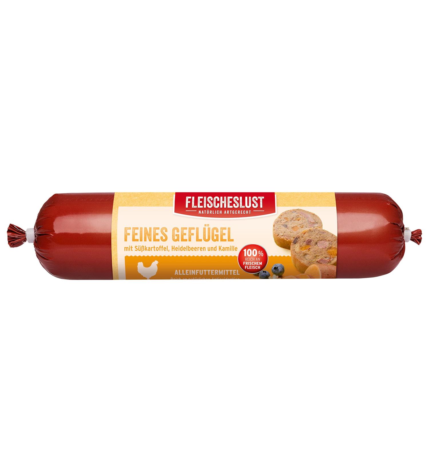 Meatlove 800g Fine Poultry Food Chub Rolls for Dogs - Buy Online on GoSupps.com
