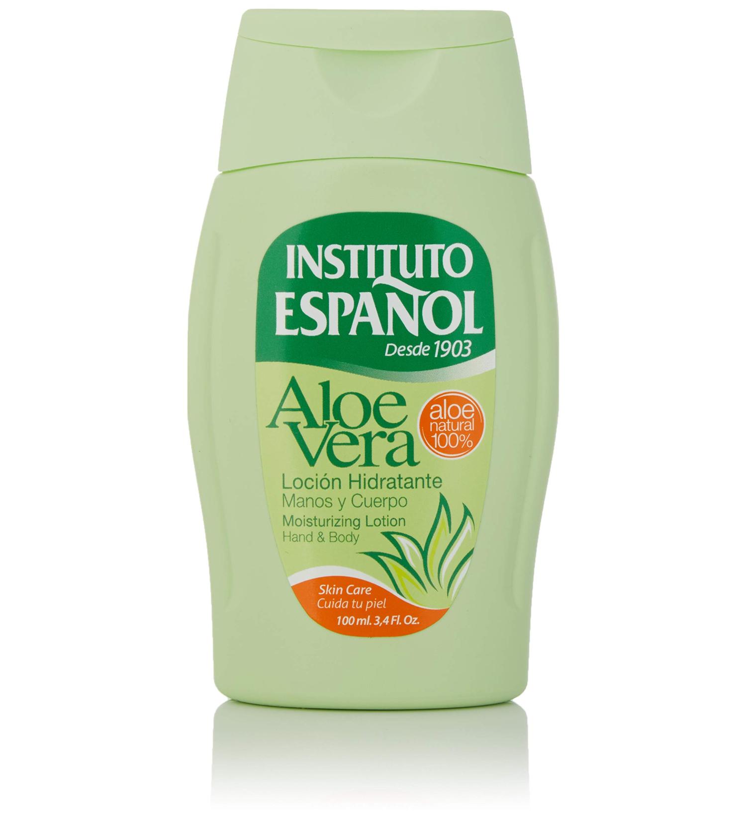 Buy Instituto Espa ol Aloe Vera Moisturising Hand & Body Lotion - 100ml | Best International Shipping - Buy Online on GoSupps.com