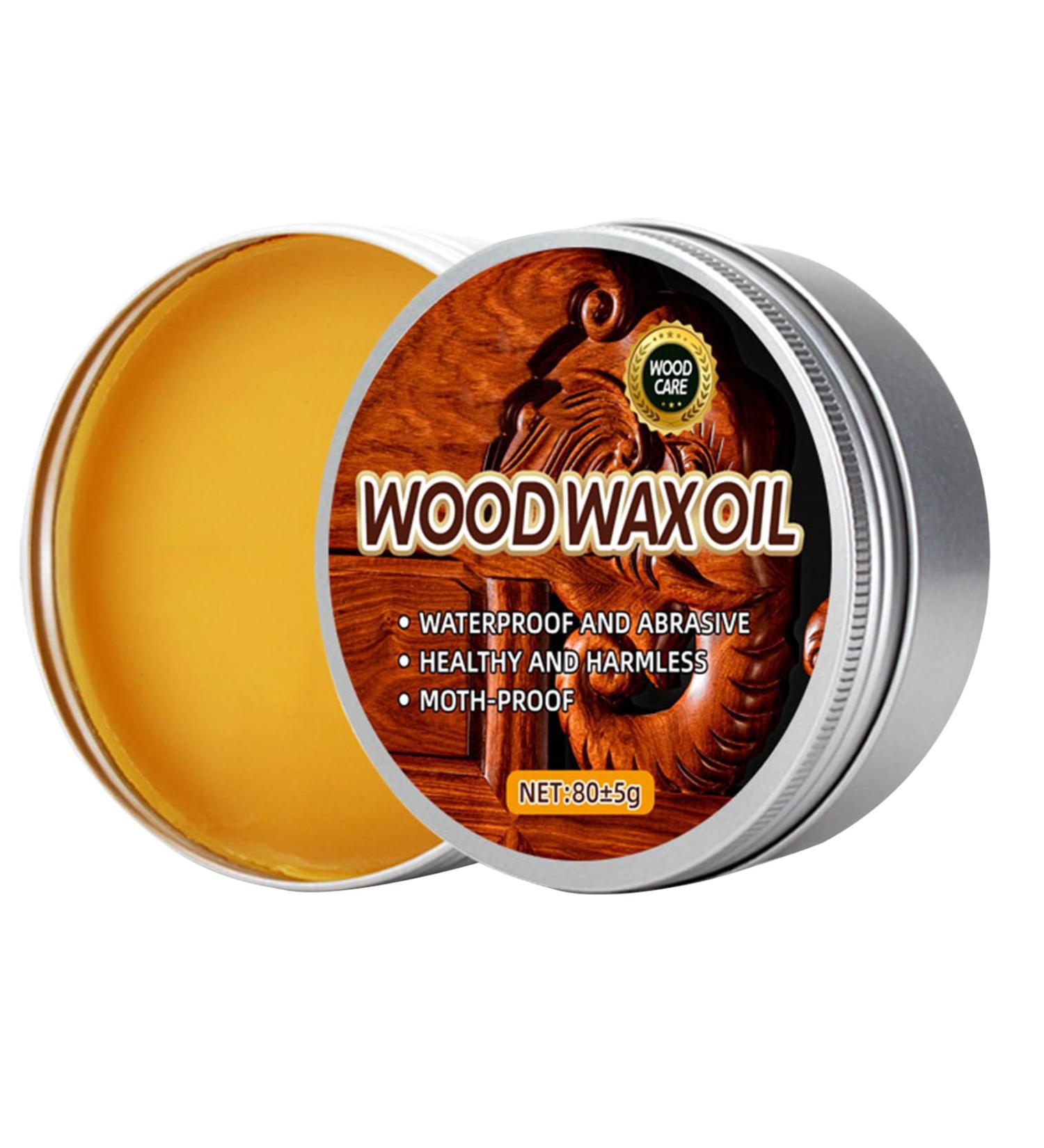 Furniture Wax Wood Care Wax Wood Seasoning Finishing Wax Polish Conditioner | Moisturizing Multipurpose Wood Beeswax Protective for Furniture Wooden Ornaments Solid Wood - Buy Online on GoSupps.com