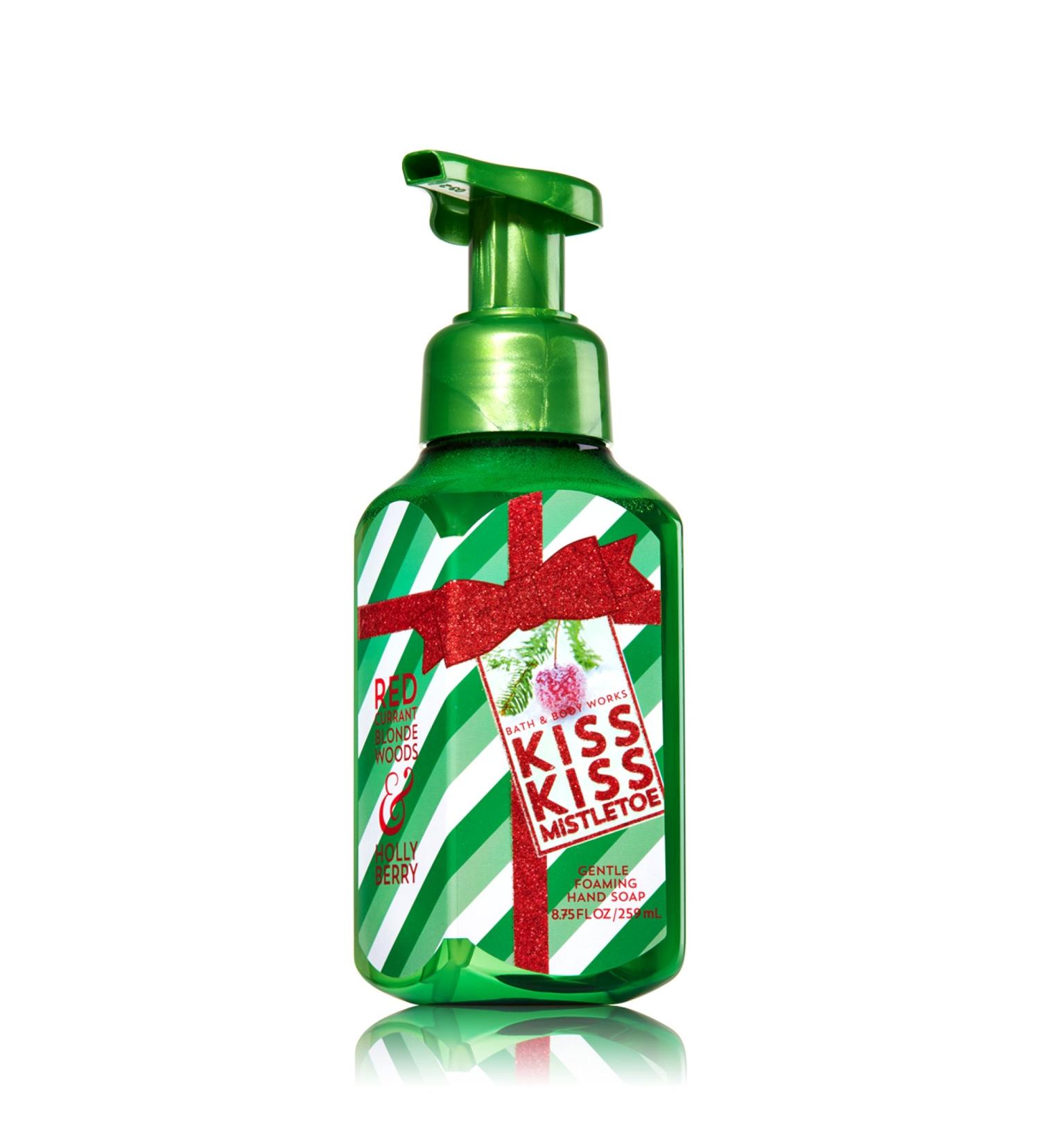 Bath & Body Works Gentle Foaming Hand Soap Kiss Kiss Mistletoe